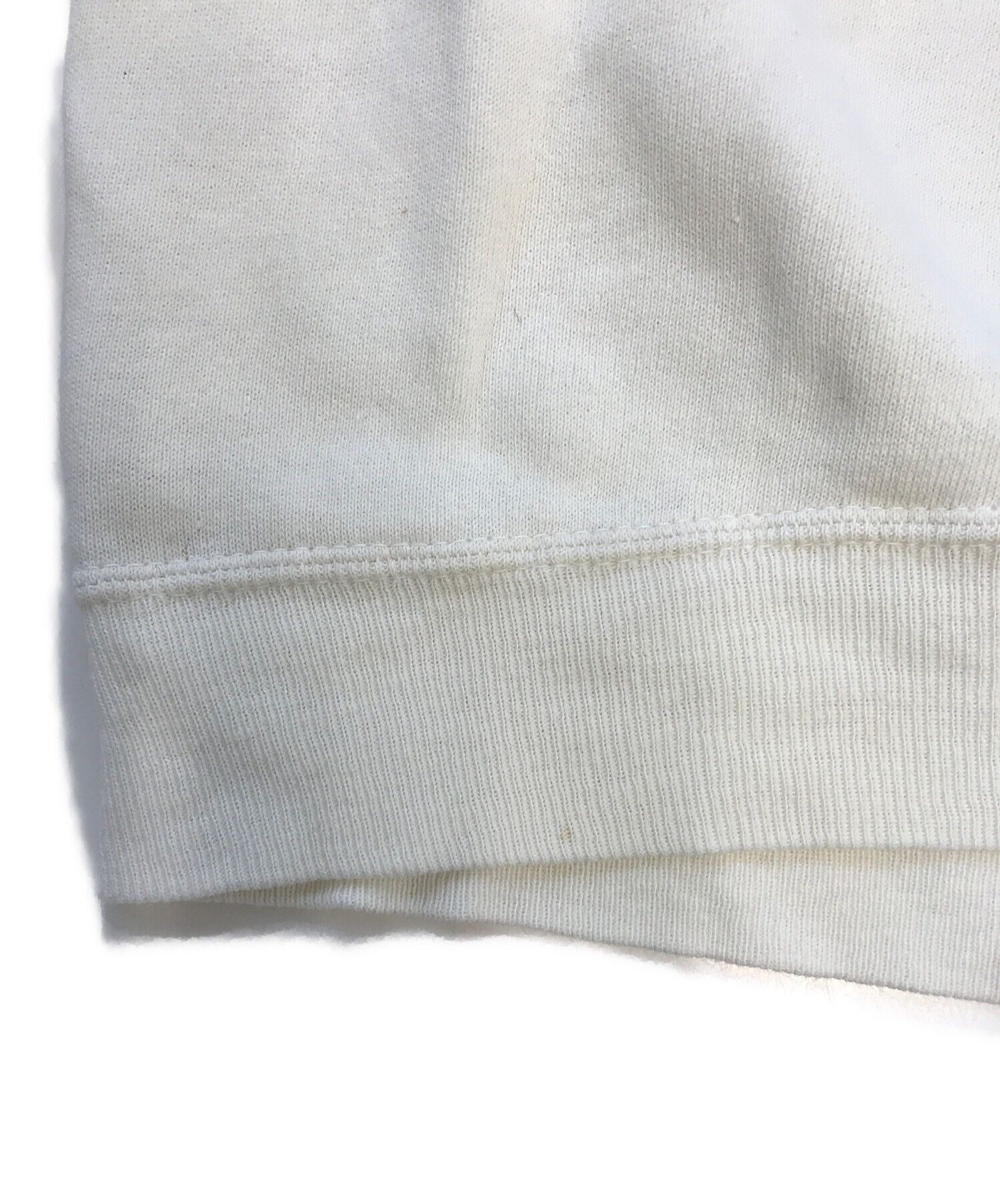 中古・古着通販】VINTAGE (ヴィンテージ) 半袖スウェット ホワイト