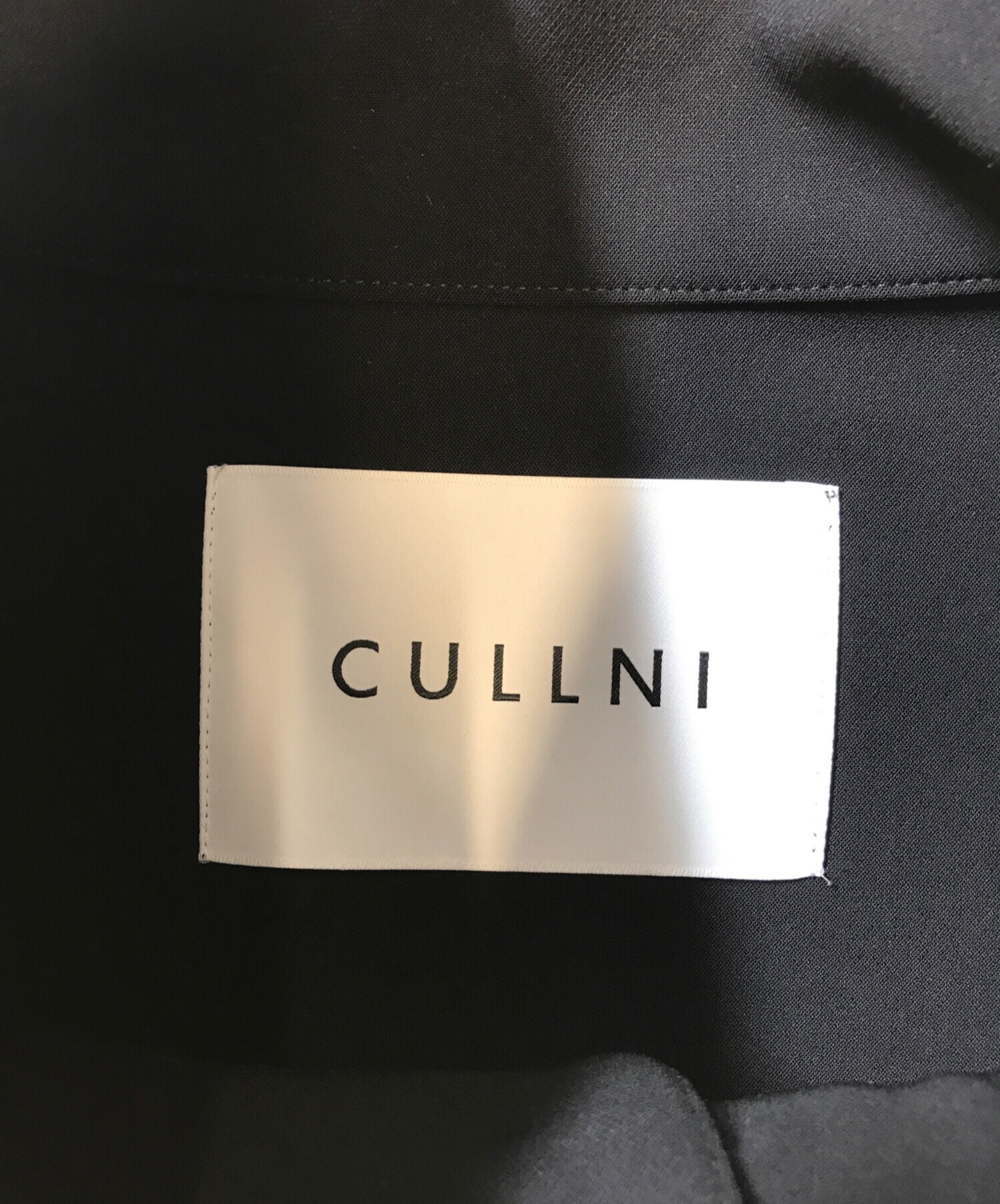 中古・古着通販】CULLNI (クルニ) スタンドブルゾン ブラック サイズ:1