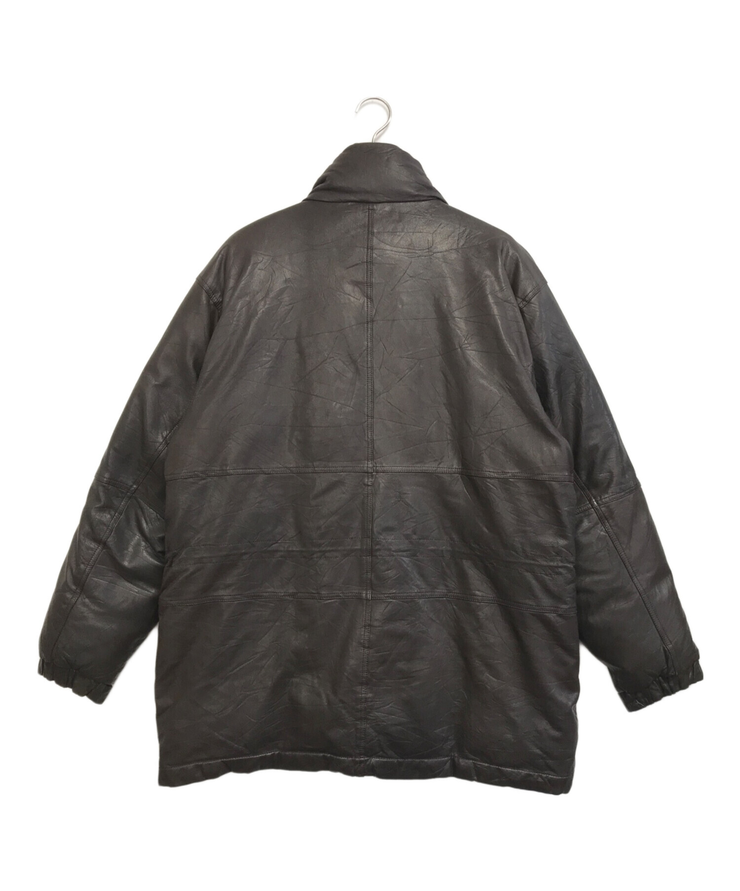 中古・古着通販】Eddie Bauer (エディーバウアー) レザーグースダウン