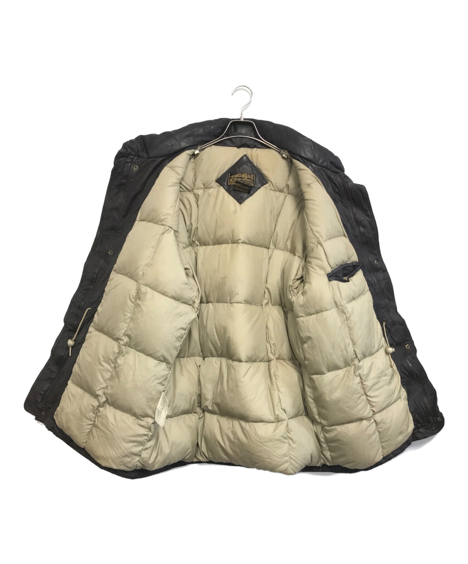 中古・古着通販】Eddie Bauer (エディーバウアー) レザーグースダウン