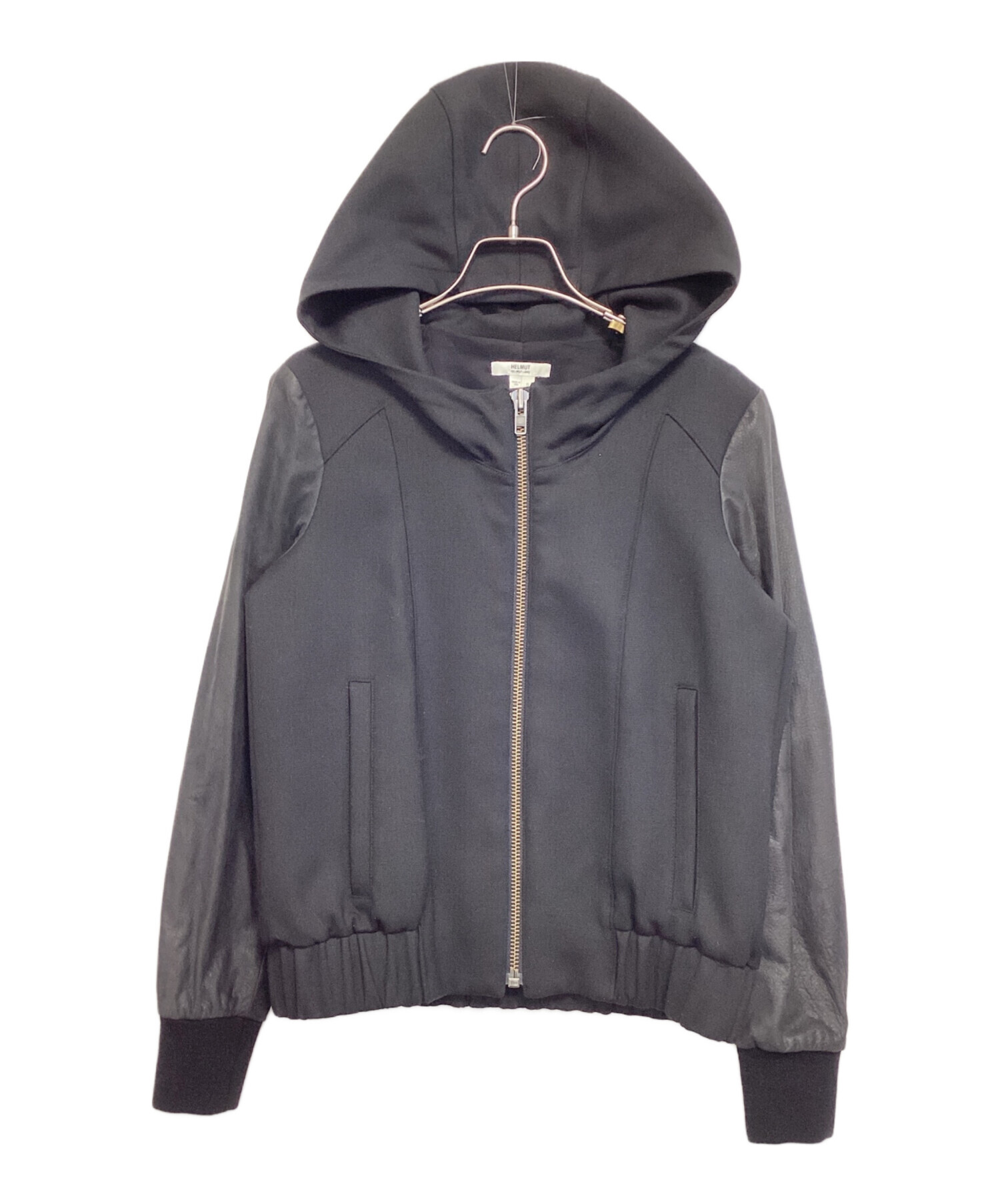 HELMUT LANG ヘルムートラング ブルゾン（その他） レディース 【古着】【中古】 中古・古着通販】HELMUT LANG (ヘルムートラング) レザー切替