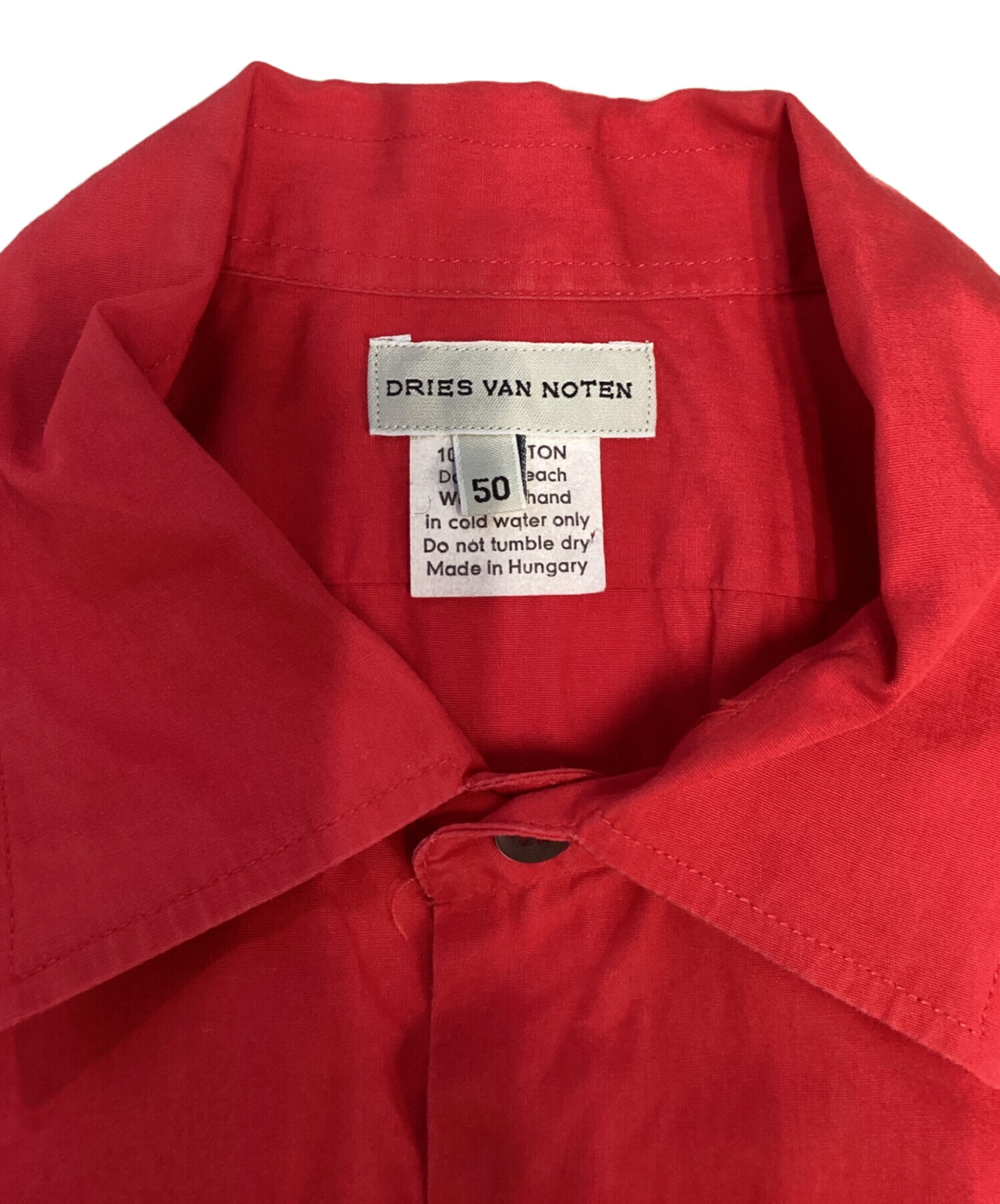 中古・古着通販】DRIES VAN NOTEN (ドリスヴァンノッテン) シャツ