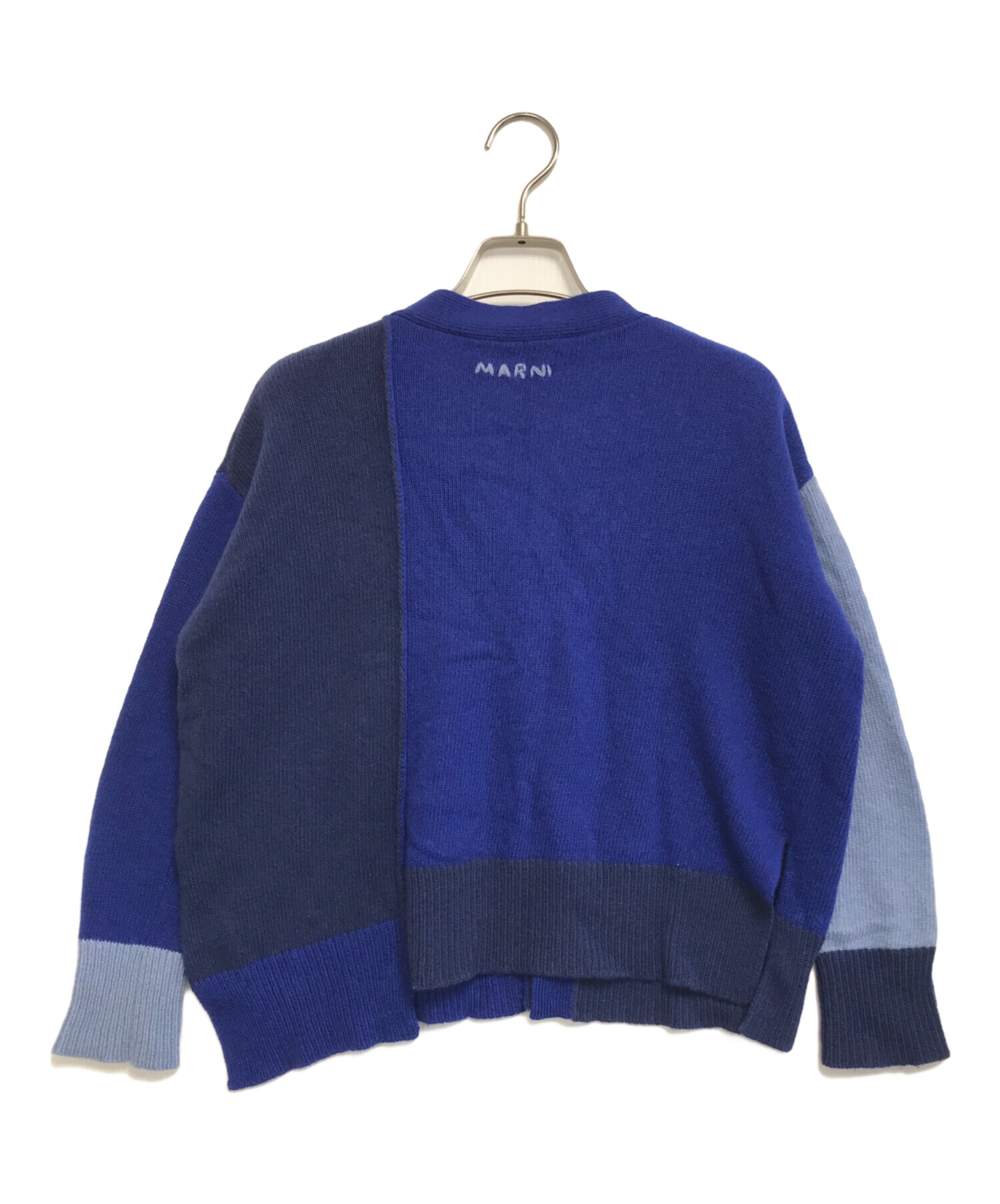 中古・古着通販】MARNI (マルニ) カラーブロック ニット カーディガン 