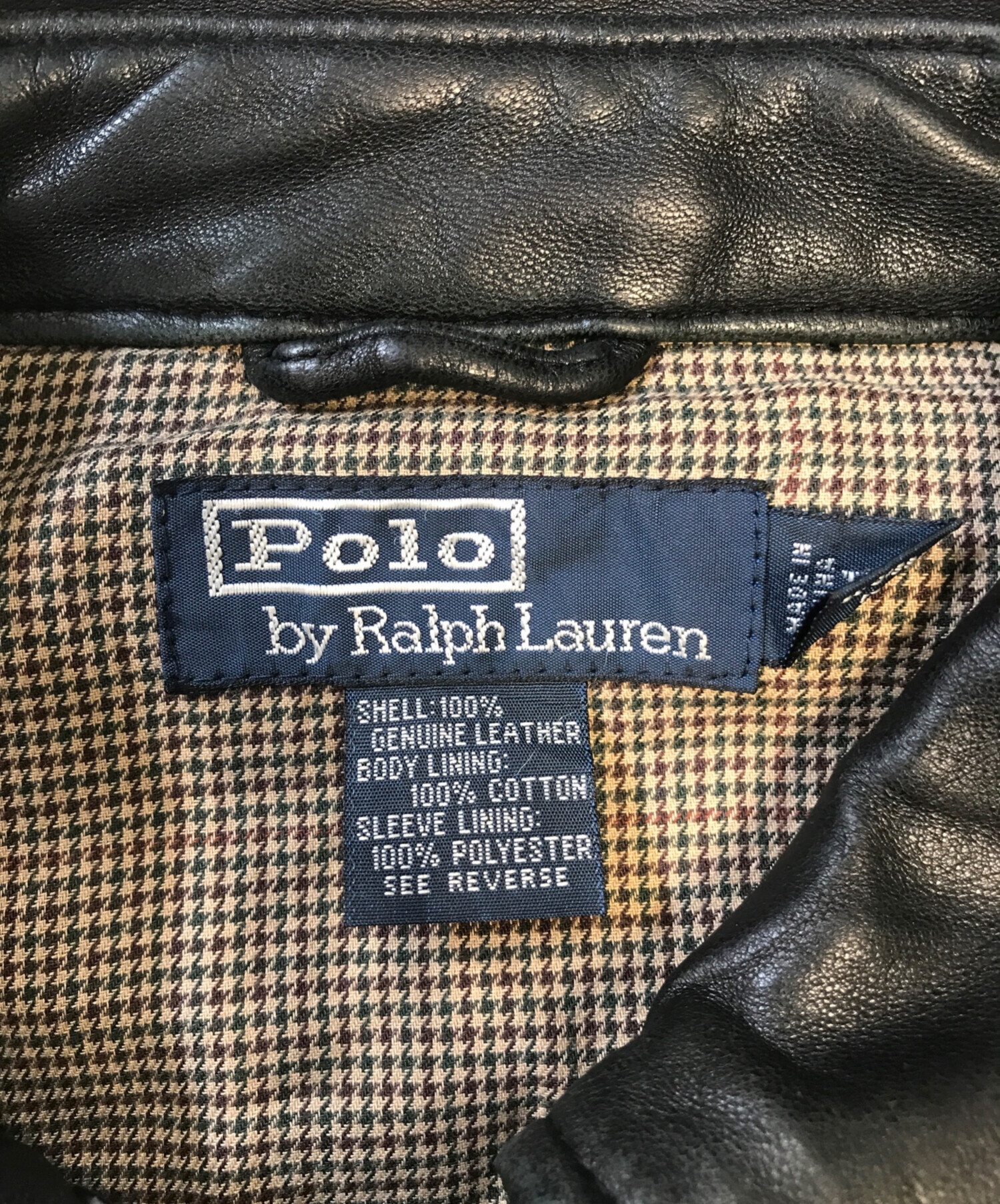中古・古着通販】POLO RALPH LAUREN (ポロ・ラルフローレン) レザー