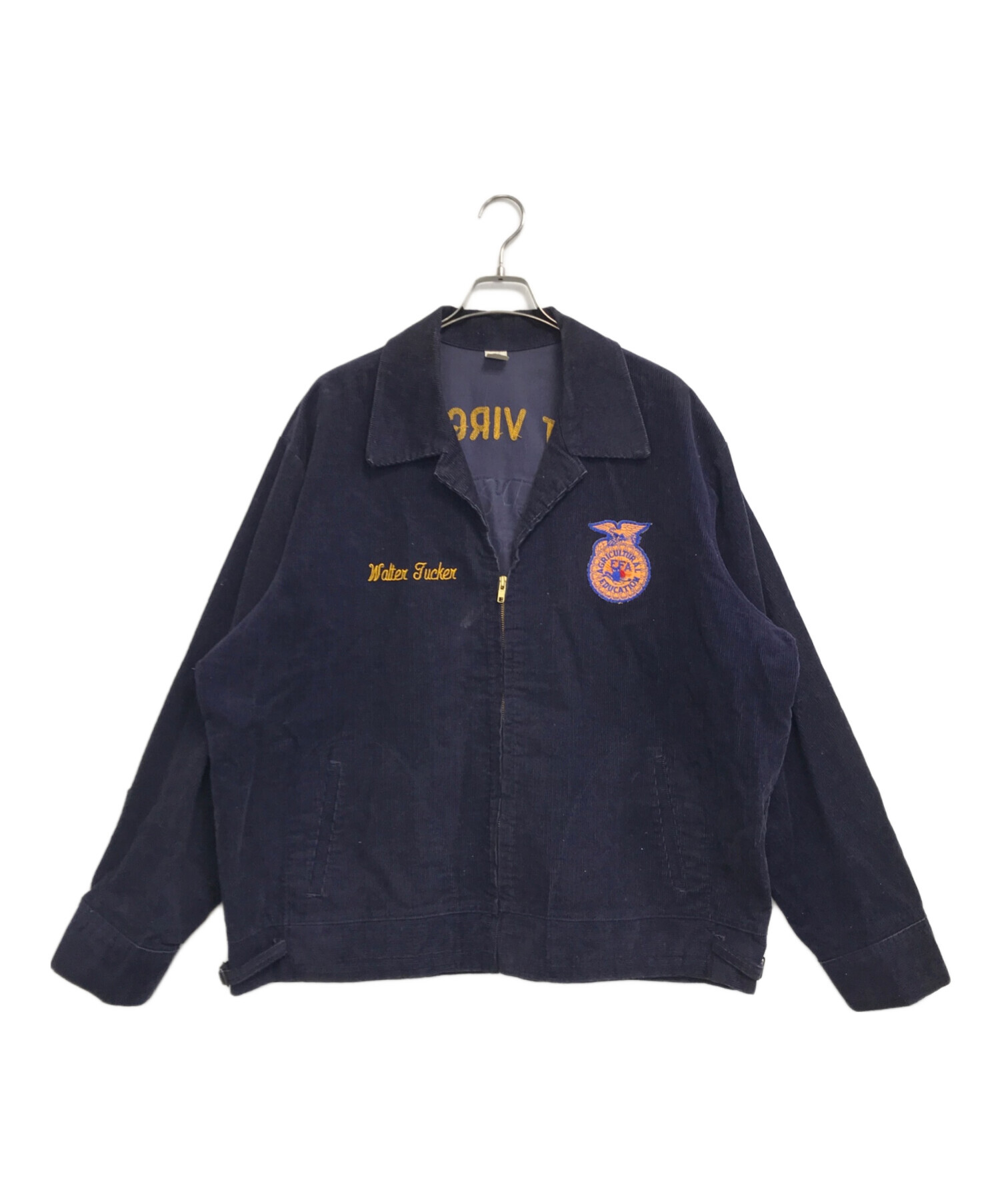 中古・古着通販】VINTAGE (ヴィンテージ) FFAジャケット ネイビー