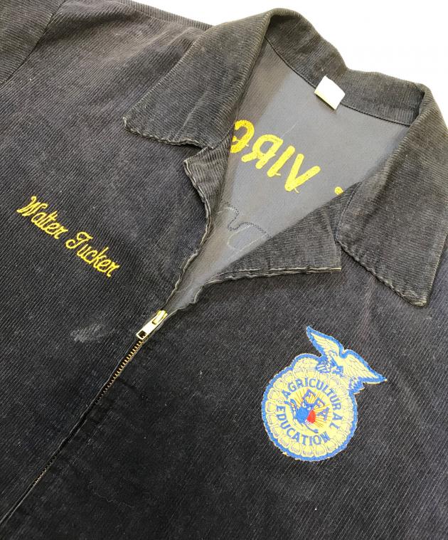 中古・古着通販】VINTAGE (ヴィンテージ) FFAジャケット ネイビー