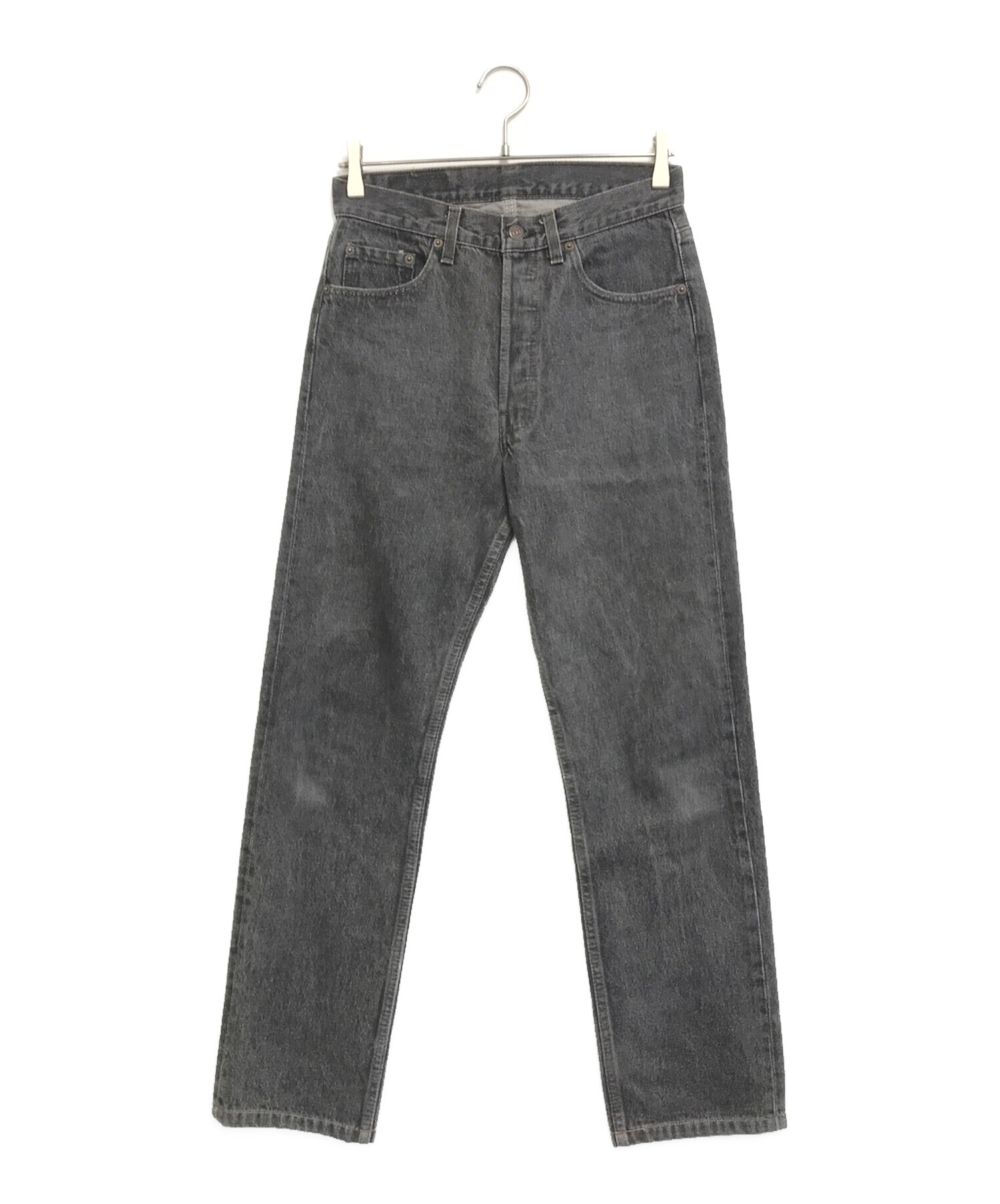 中古・古着通販】LEVI'S (リーバイス) 501ブラックデニム ブラック