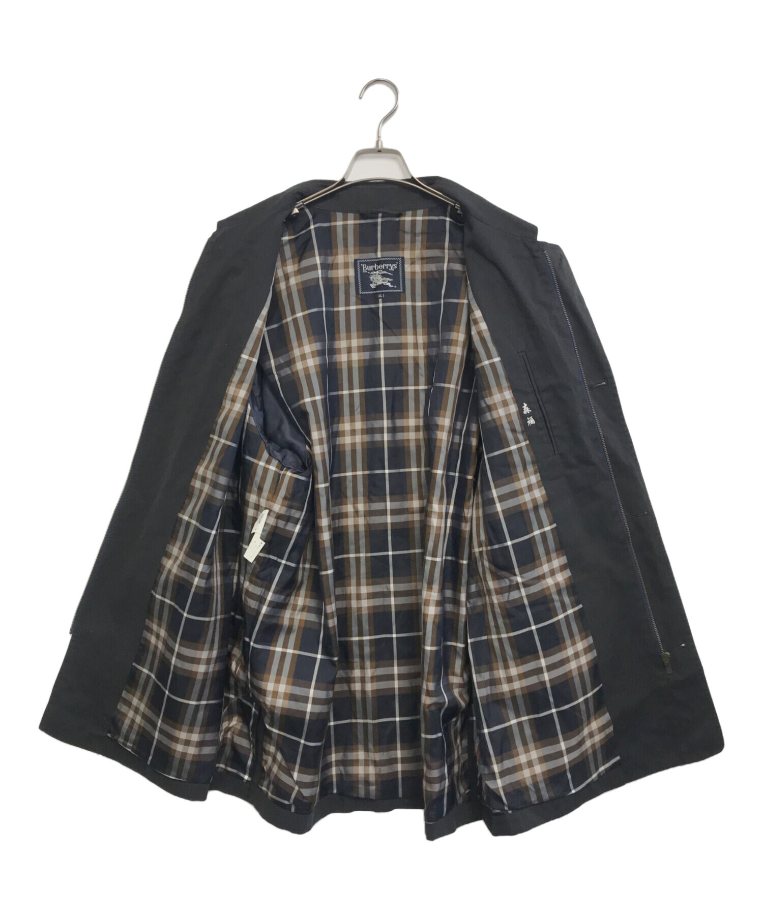 BURBERRY バーバリー ノバチャック裏地総柄２ＷＡＹハーフコート美品Ｓ 中古・古着通販】Burberry's (バーバリー) 裏ノヴァチェックハーフ