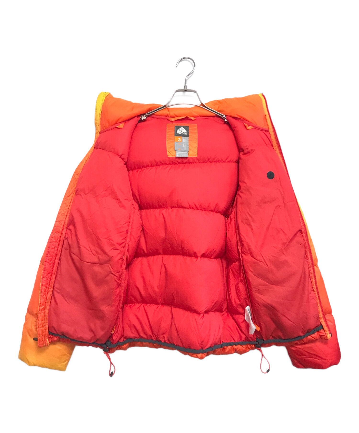 t*o様 NIKE ACG ナイキ エーシージー オレンジ ヴィンテージ ダウン 中古・古着通販】NIKE ACG (ナイキエーシージー) 800 ガイドダウン