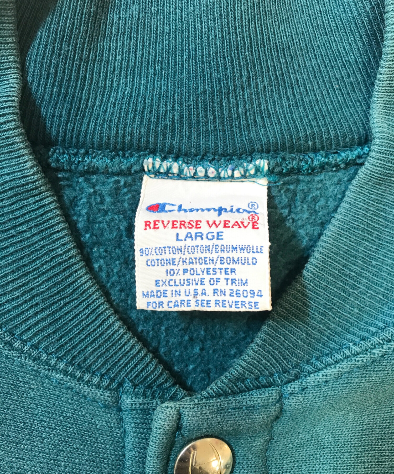 中古・古着通販】Champion (チャンピオン) リバースウィーブスナップ 