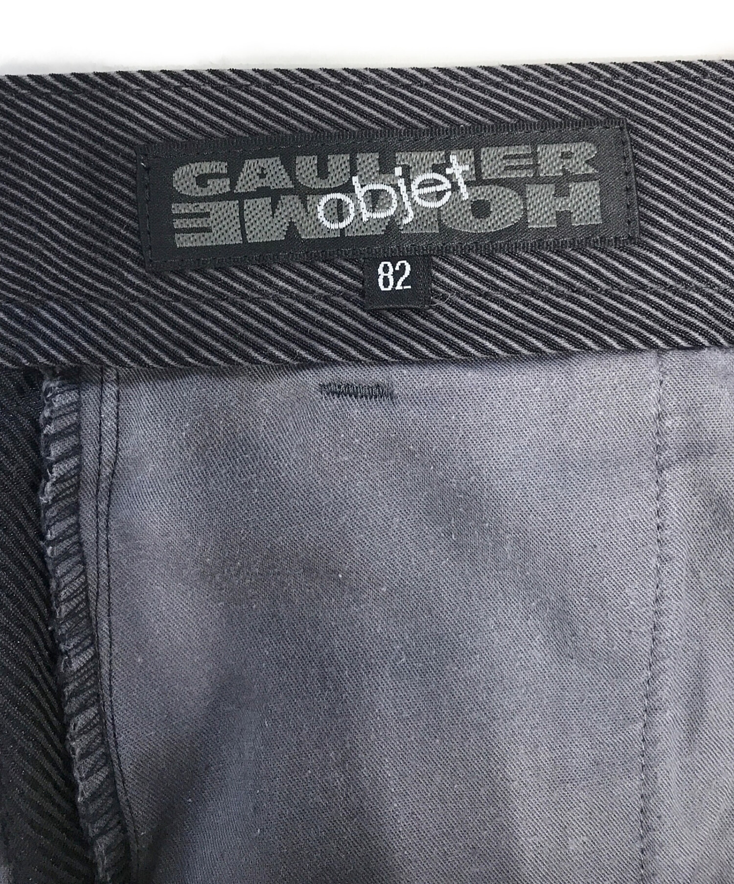 Jean Paul GAULTIER HOMME ジャンポールゴルチェオム スラックス メンズ 【古着】【中古】 中古・古着通販】Jean Paul Gaultier homme (ジャンポールゴルチェオム