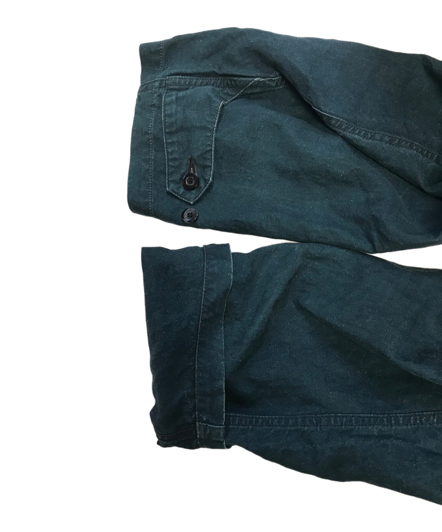 中古・古着通販】OUTIL (ウティ) リネンコート グリーン サイズ:2