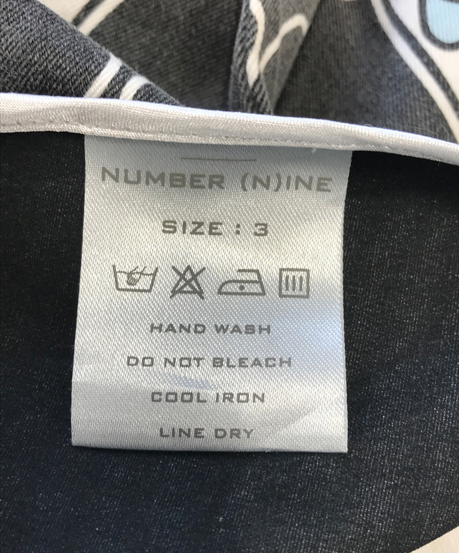 2319番 ジャンク品 NATIONAL AMOUNT PURCHASED 中古・古着通販】NUMBER (N)INE (ナンバーナイン) FUCK君総柄