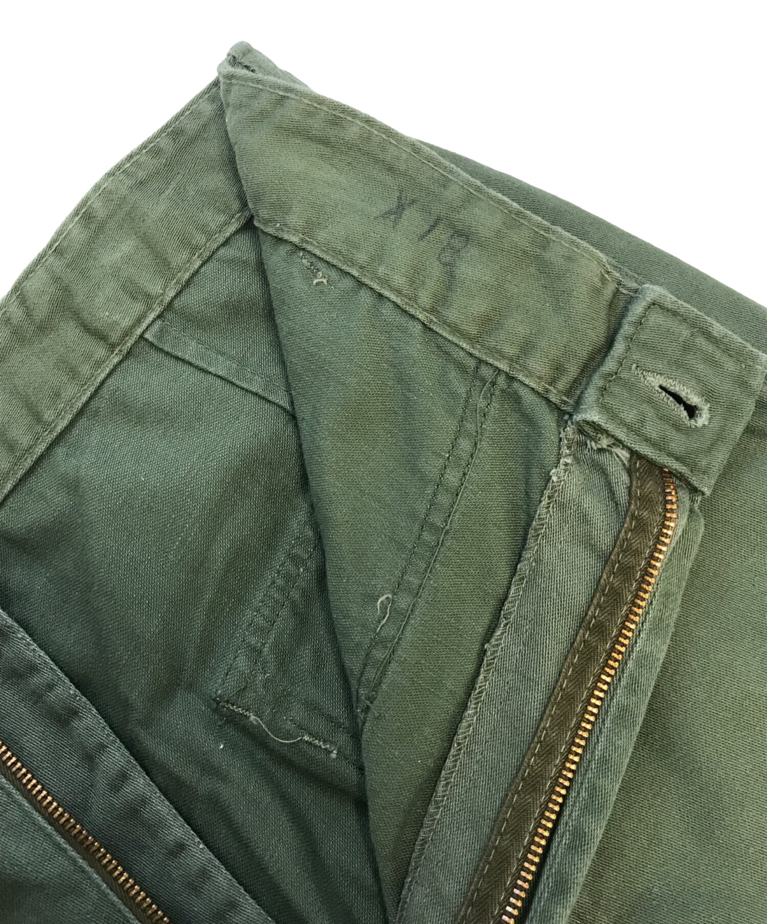 中古・古着通販】VINTAGE (ヴィンテージ) ベイカーパンツ オリーブ