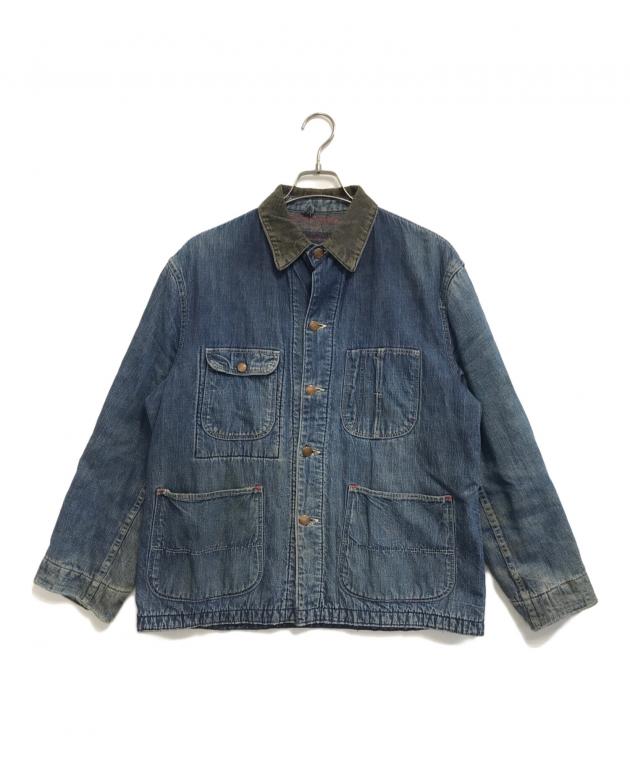 中古・古着通販】USED (ユーズド) 裏地ブランケットデニムカバーオール