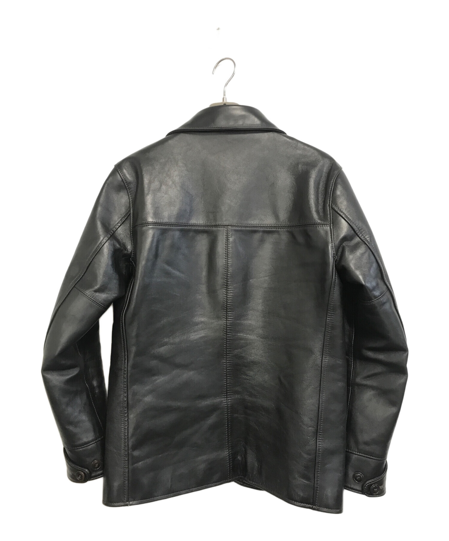 中古・古着通販】Y'2 LEATHER (ワイツーレザー) レザーカーコート