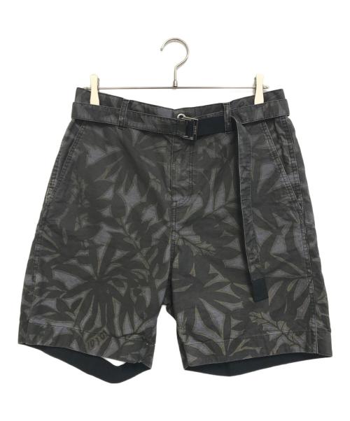 中古・古着通販】sacai (サカイ) フローラル ショートパンツ ブラック