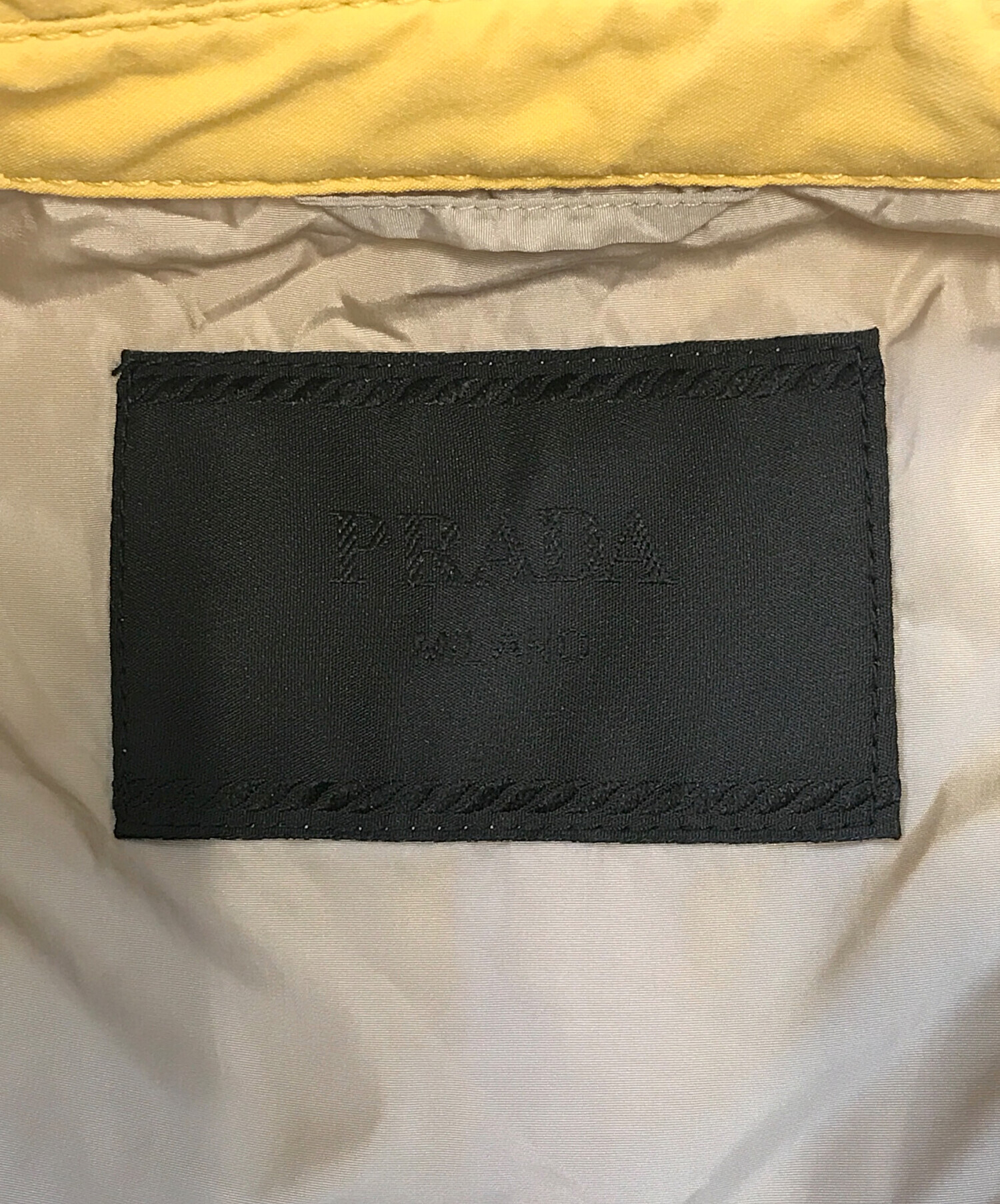 中古・古着通販】PRADA (プラダ) ゴアテックススイングトップ イエロー 