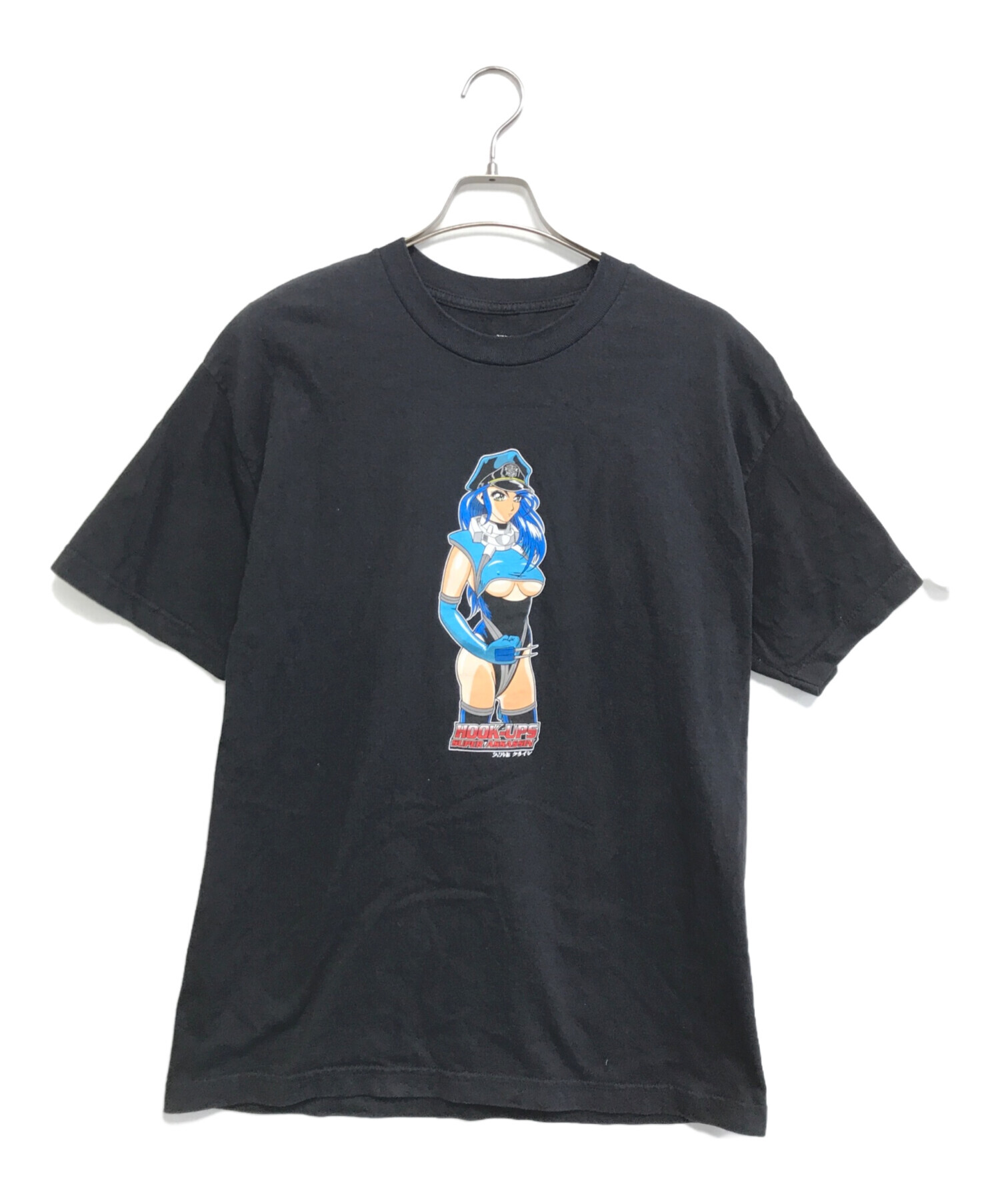 HOOK-UPS オールドスケート Tシャツ ネイビー 古着 ヴィンテージ 中古・古着通販】HOOK-UPS (フックアップス) HOOK-UPS(フックアップス