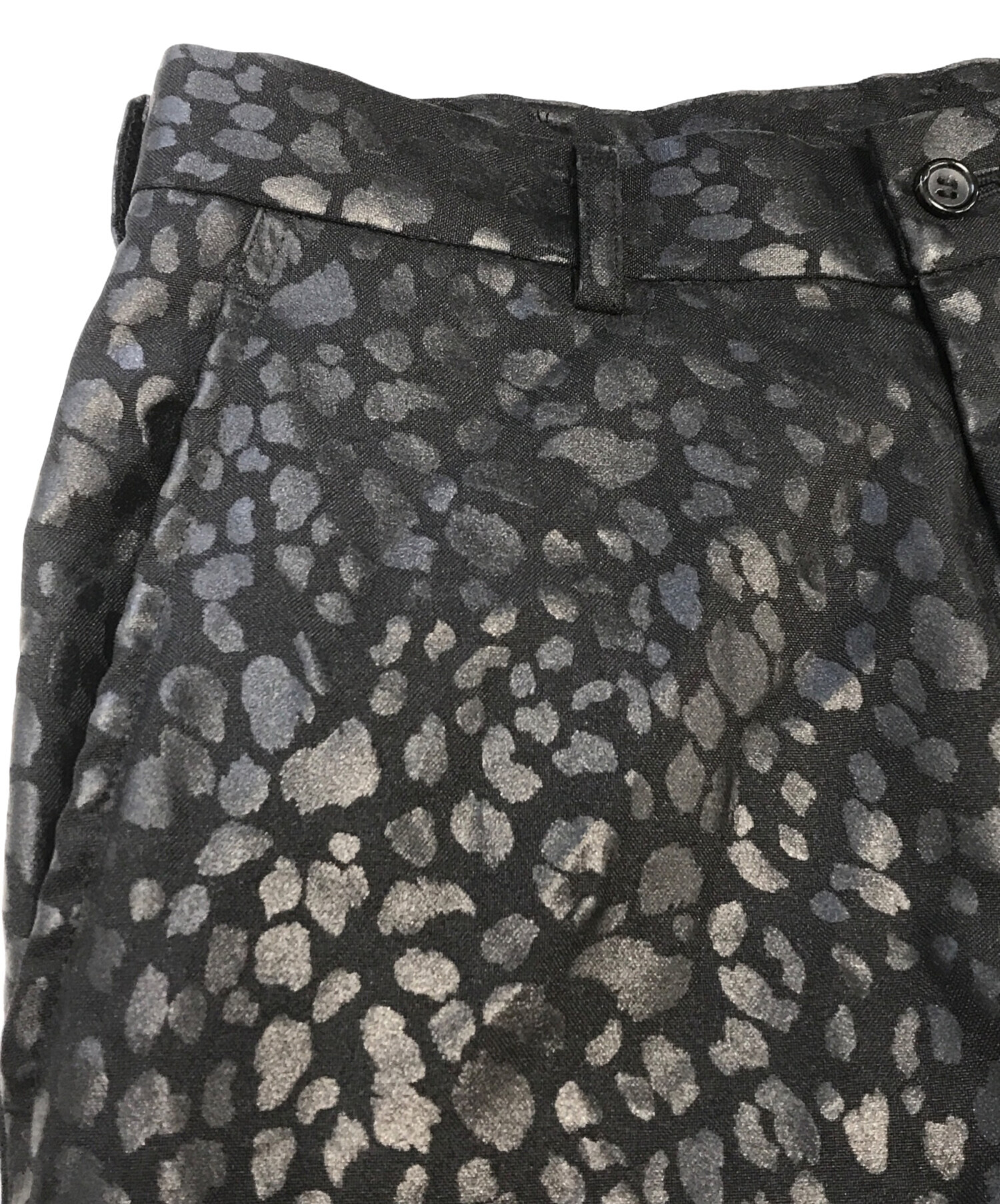 BLACK COMME des GARÇONS レオパード柄パンツ M 中古・古着通販】BLACK COMME des GARCONS (ブラックコムデギャルソン