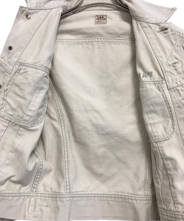 中古・古着通販】LEE (リー) トラッカージャケット ベージュ サイズ