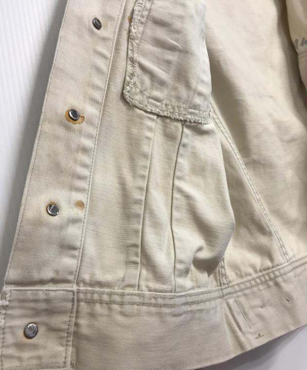 中古・古着通販】LEE (リー) トラッカージャケット ベージュ サイズ