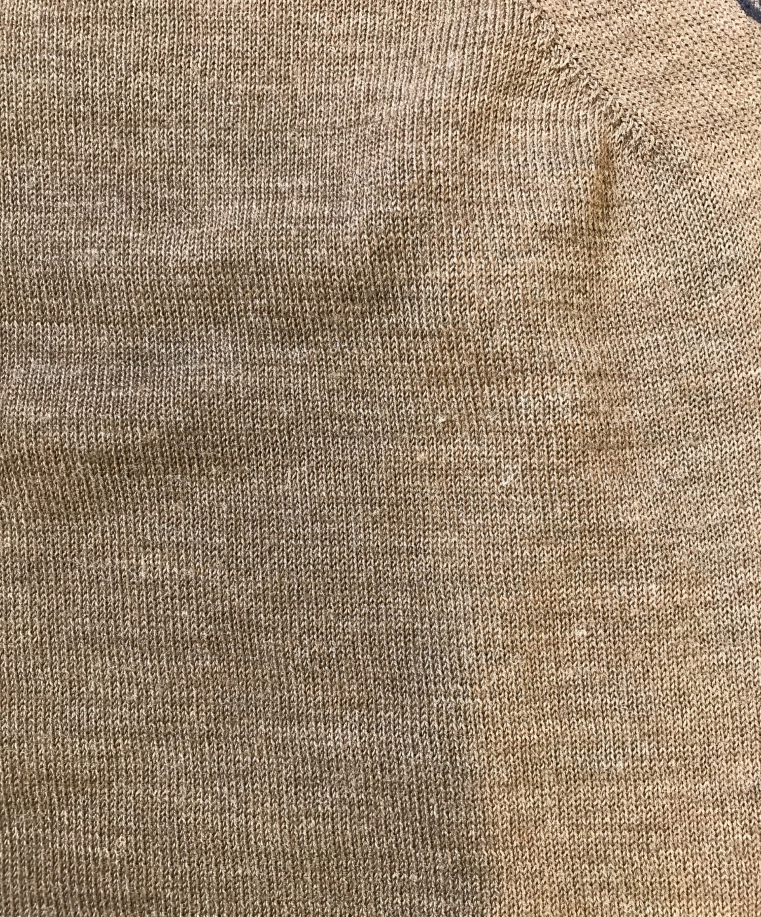 初期 70s コムデギャルソン ベスト ミックスニット 状態良 初期 70s コムデギャルソン ベスト ミックスニット 状態良