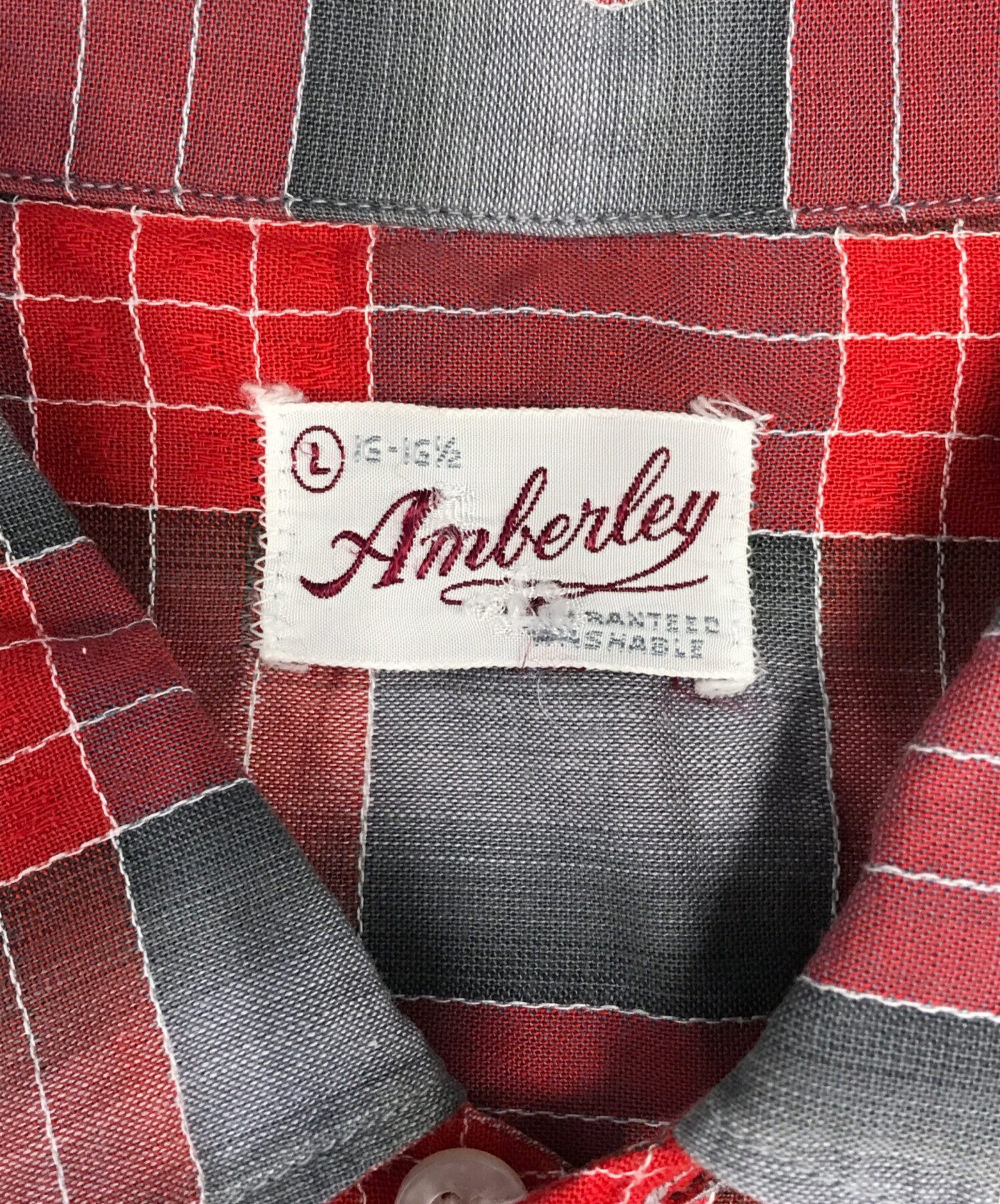 中古・古着通販】Amberley (アンバーリー) オンブレチェックシャツ