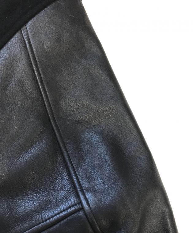 中古・古着通販】MEN'S BIGI (メンズビギ) スタジャン ブラック サイズ