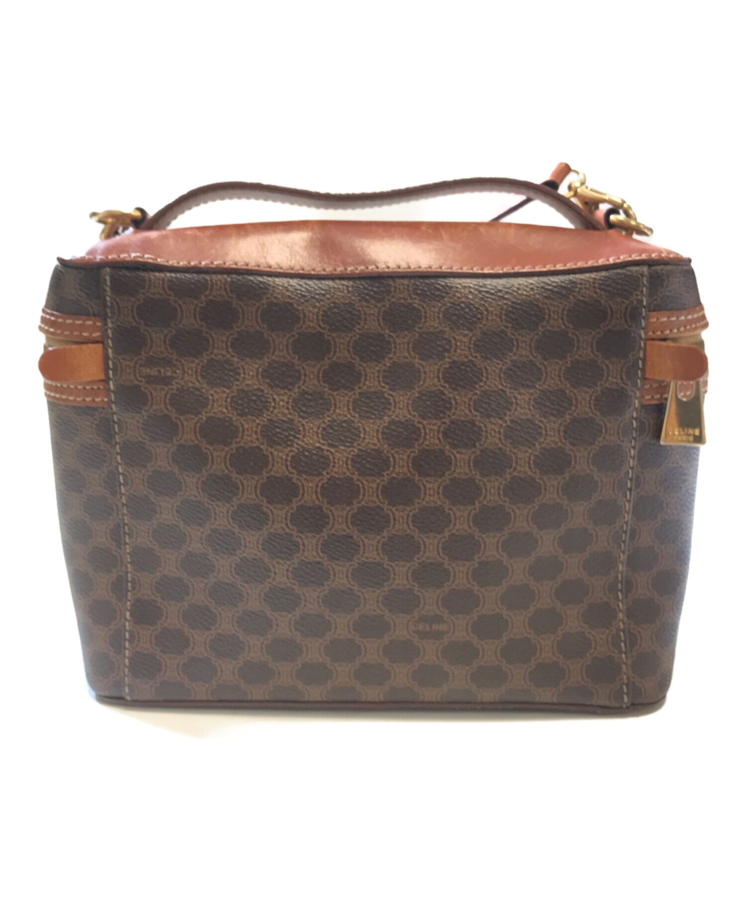 中古・古着通販】CELINE (セリーヌ) ショルダー付きバニティバッグ