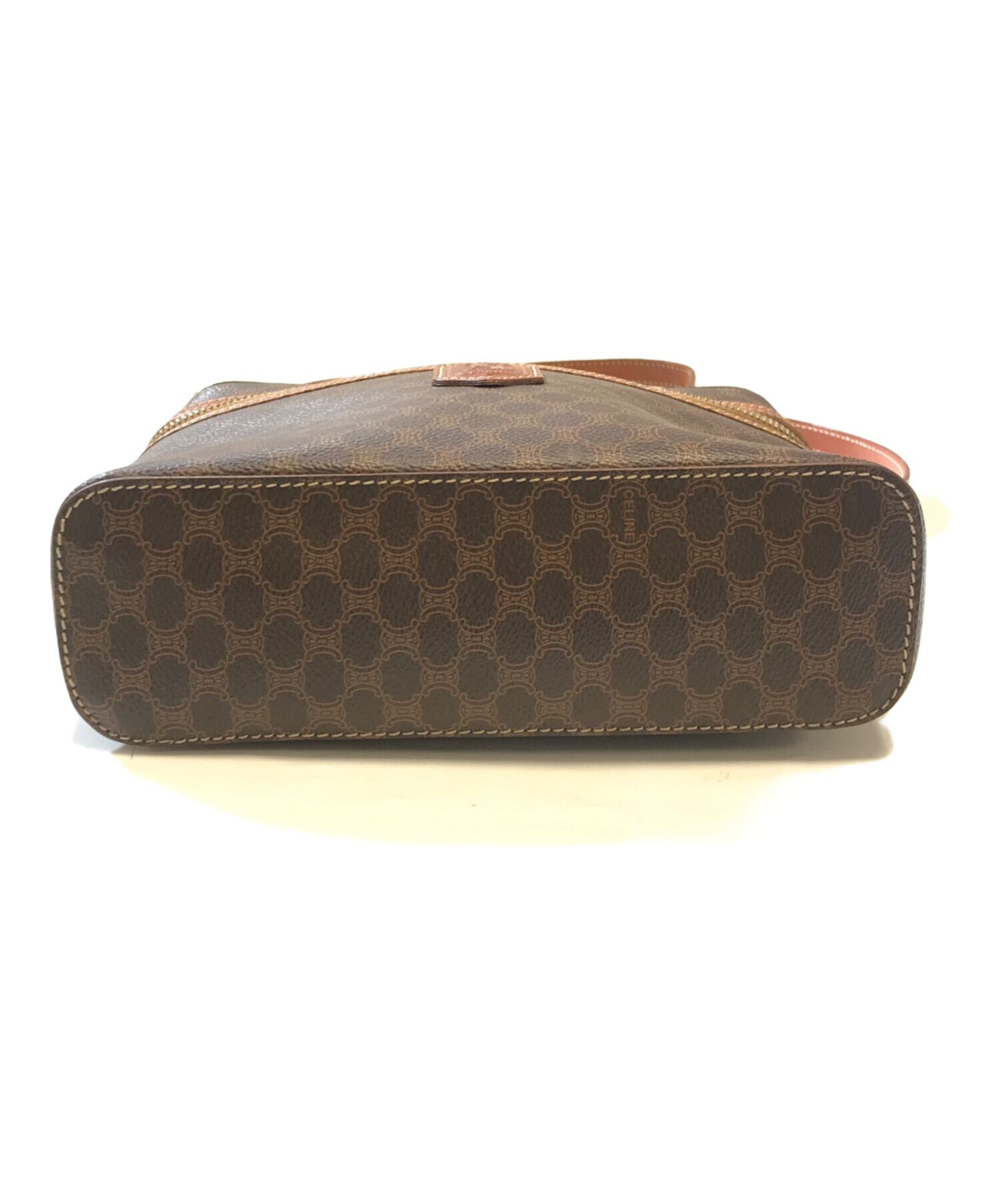 CELINE　バニティバッグ 中古・古着通販】CELINE (セリーヌ) ショルダー付きバニティバッグ