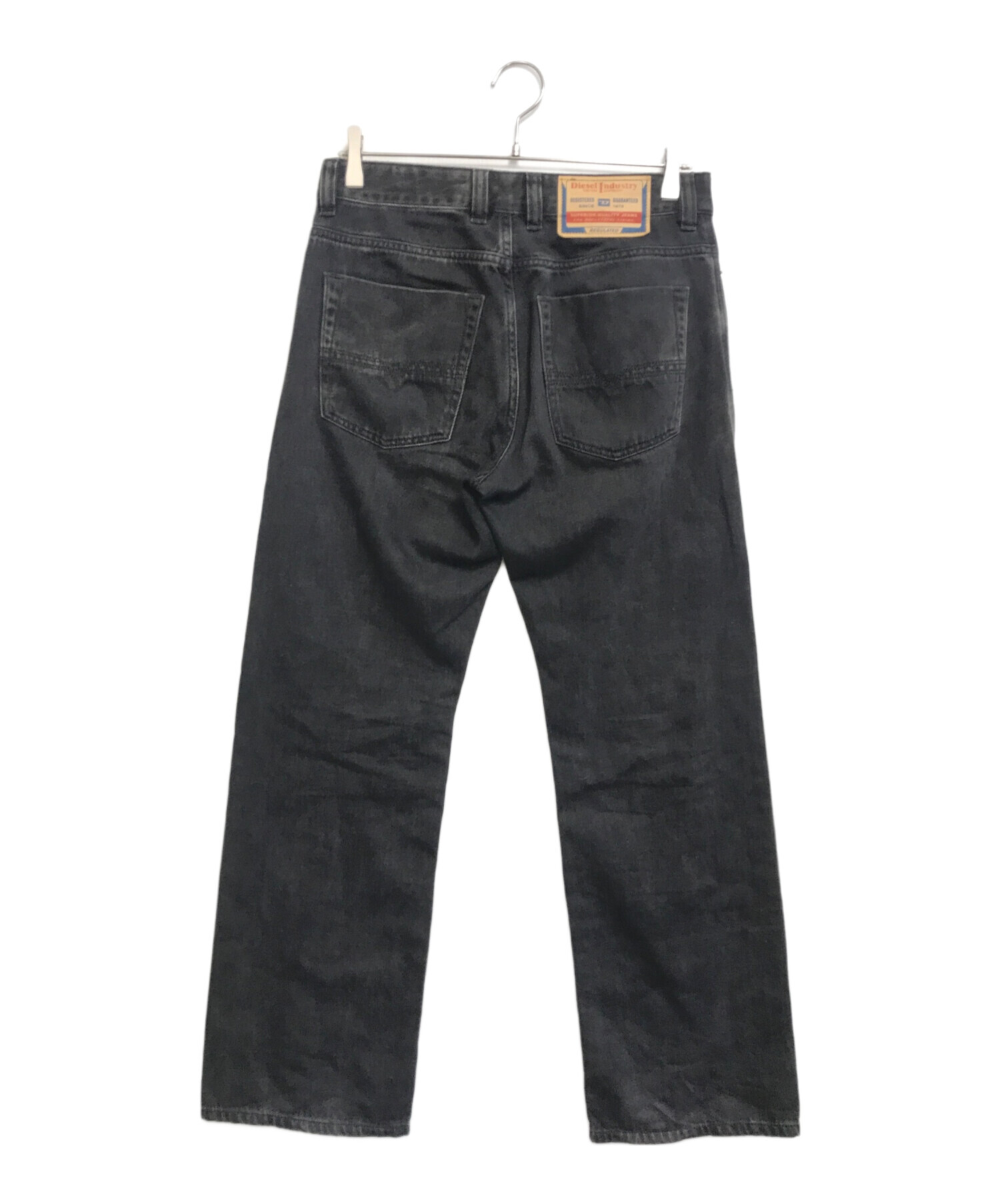 中古・古着通販】DIESEL (ディーゼル) デニムパンツ ブラック サイズ