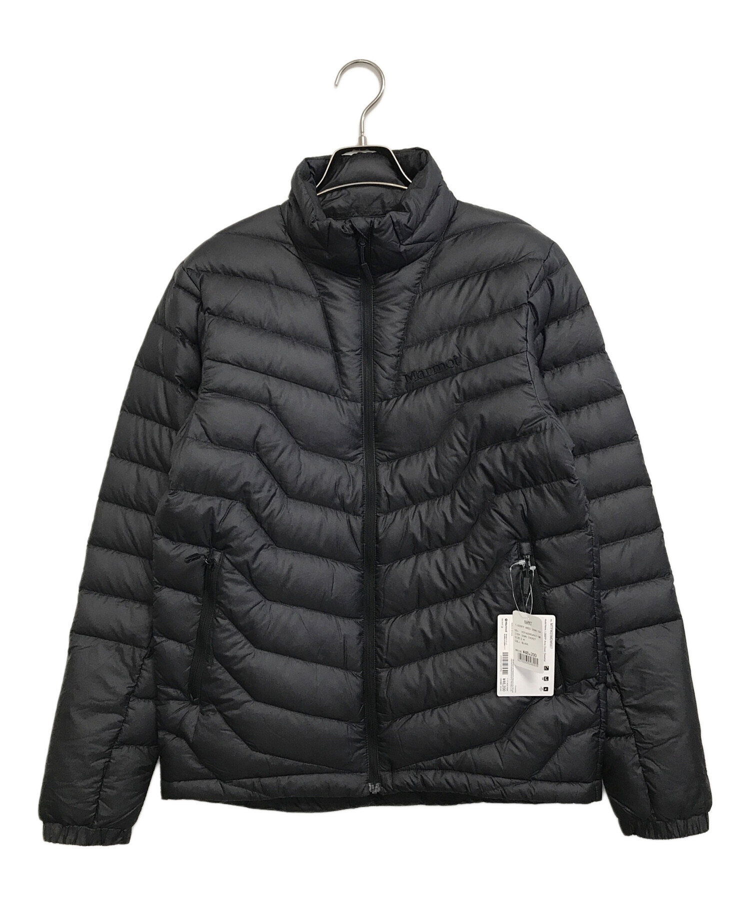 中古・古着通販】MARMOT (マーモット) 中綿ジャケット ブラック サイズ 