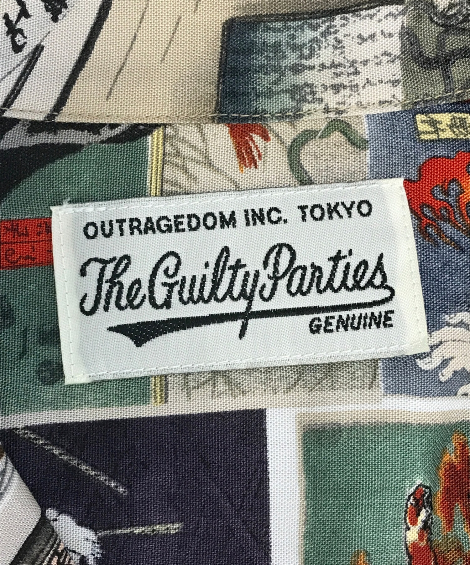 中古・古着通販】WACKO MARIA (ワコマリア) 総柄シャツ マルチカラー