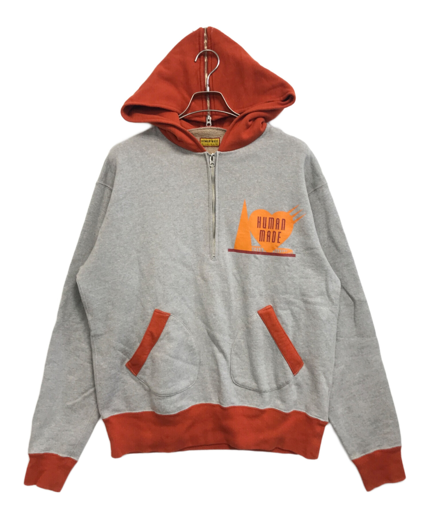 中古・古着通販】HUMAN MADE (ヒューマンメイド) 2トーンハーフジップ