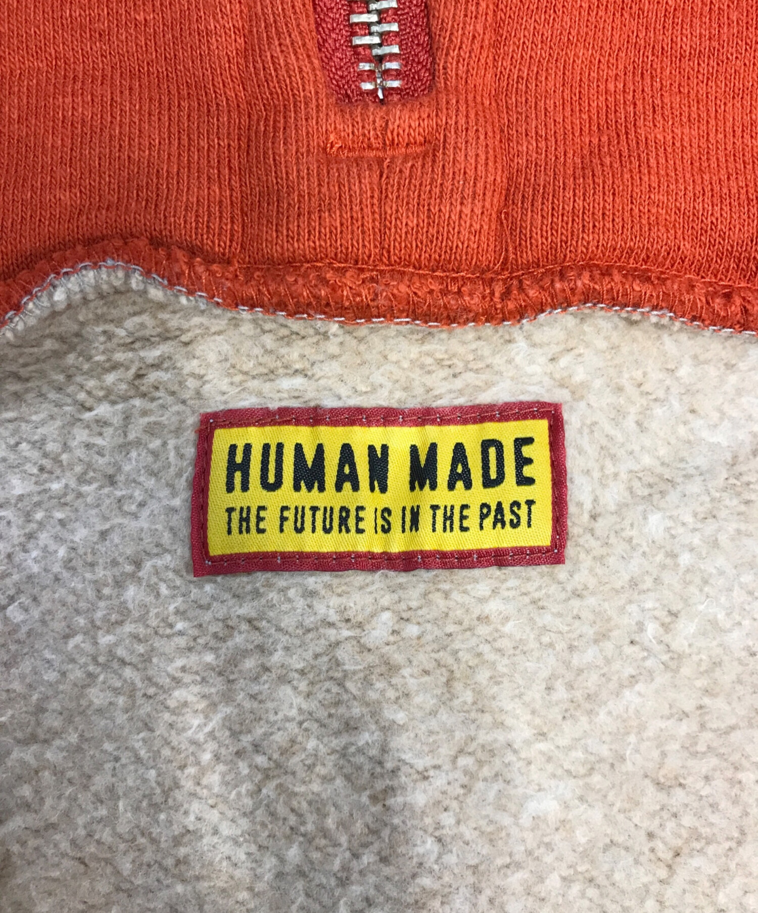 中古・古着通販】HUMAN MADE (ヒューマンメイド) 2トーンハーフジップ