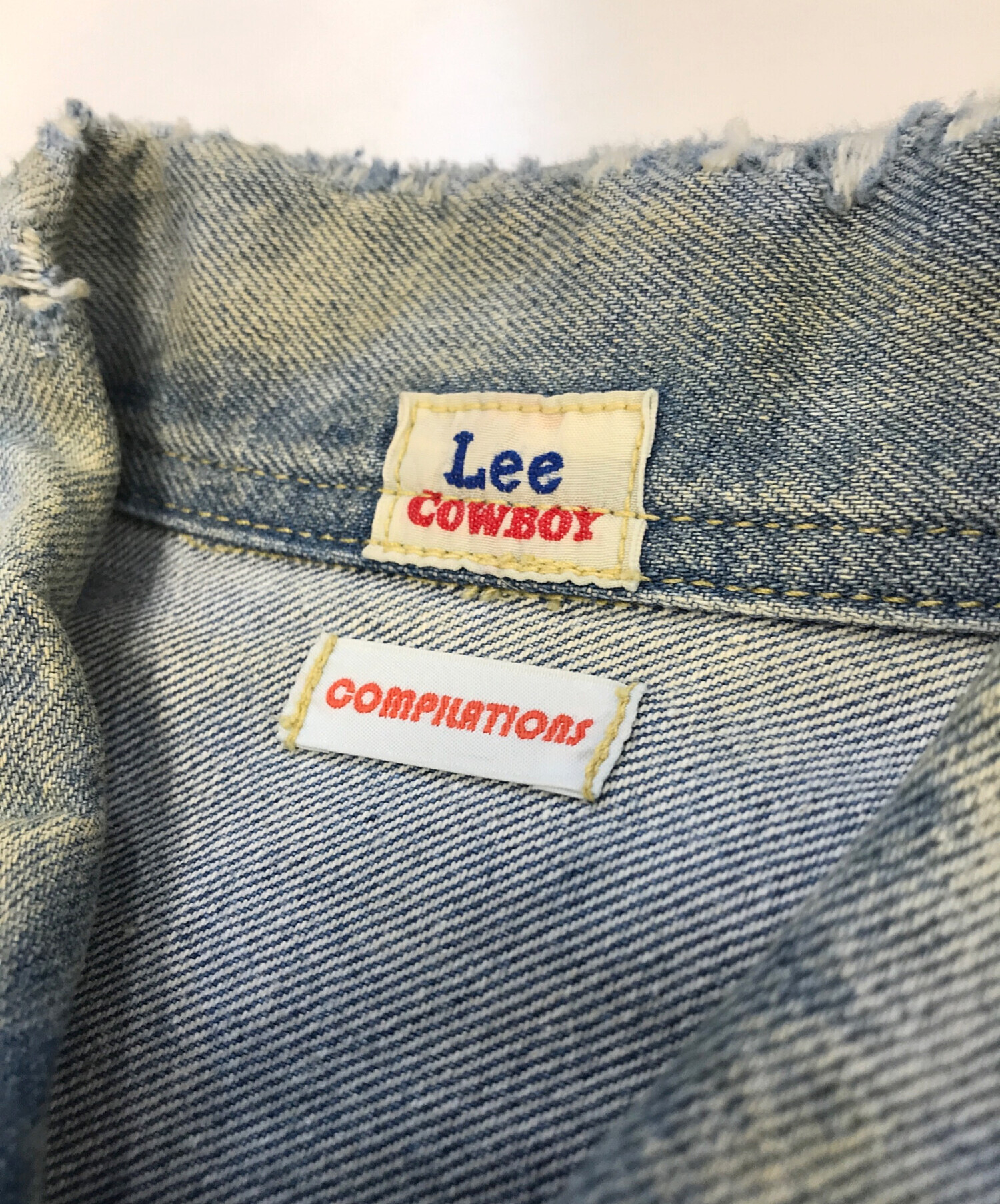 中古・古着通販】LEE (リー) デニムジャケット ユーズドブルー サイズ