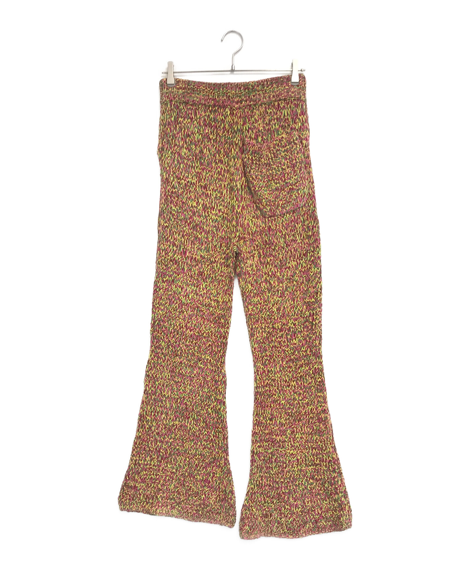 中古・古着通販】MARNI (マルニ) chenille knit pants マルチカラー