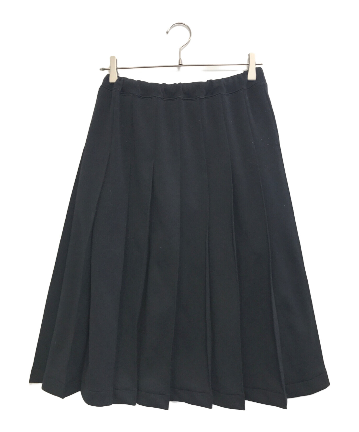2020SSコムデギャルソン テープ プリーツ スカート S 黒ブラック 中古・古着通販】COMME des GARCONS (コムデギャルソン) プリーツ