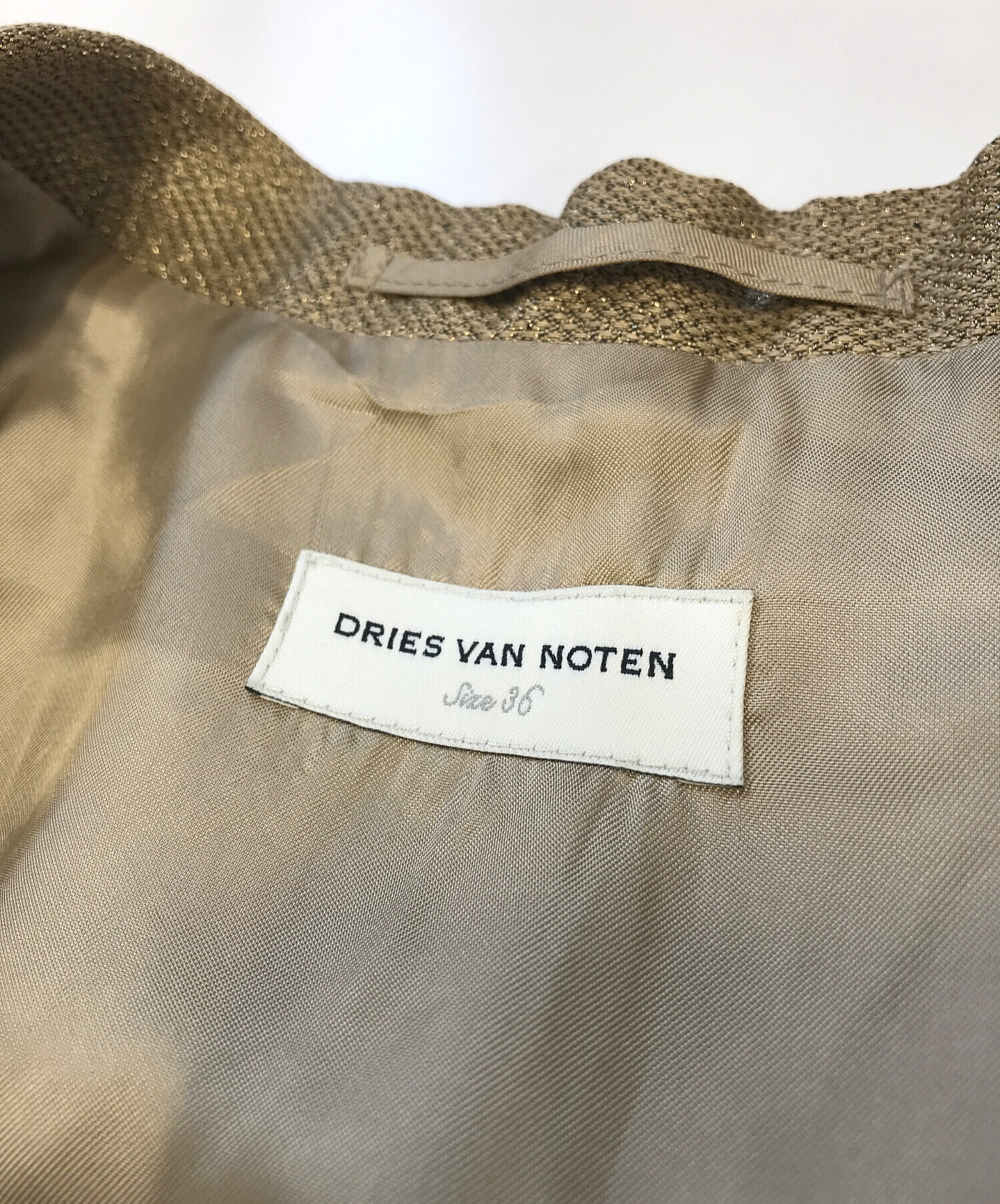 中古・古着通販】DRIES VAN NOTEN (ドリスヴァンノッテン) ラメ