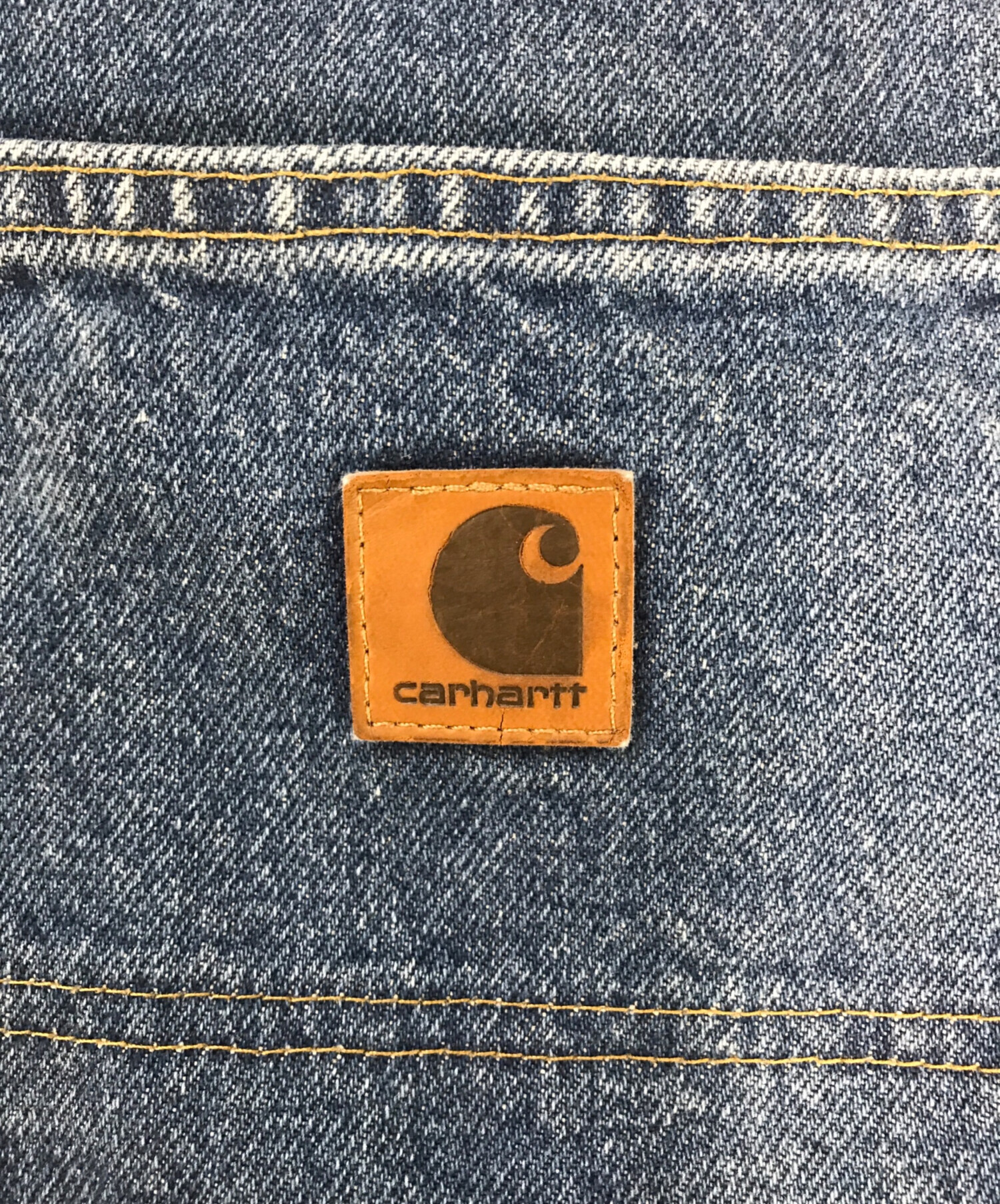 中古・古着通販】CarHartt (カーハート) ダブルニーデニムペインター