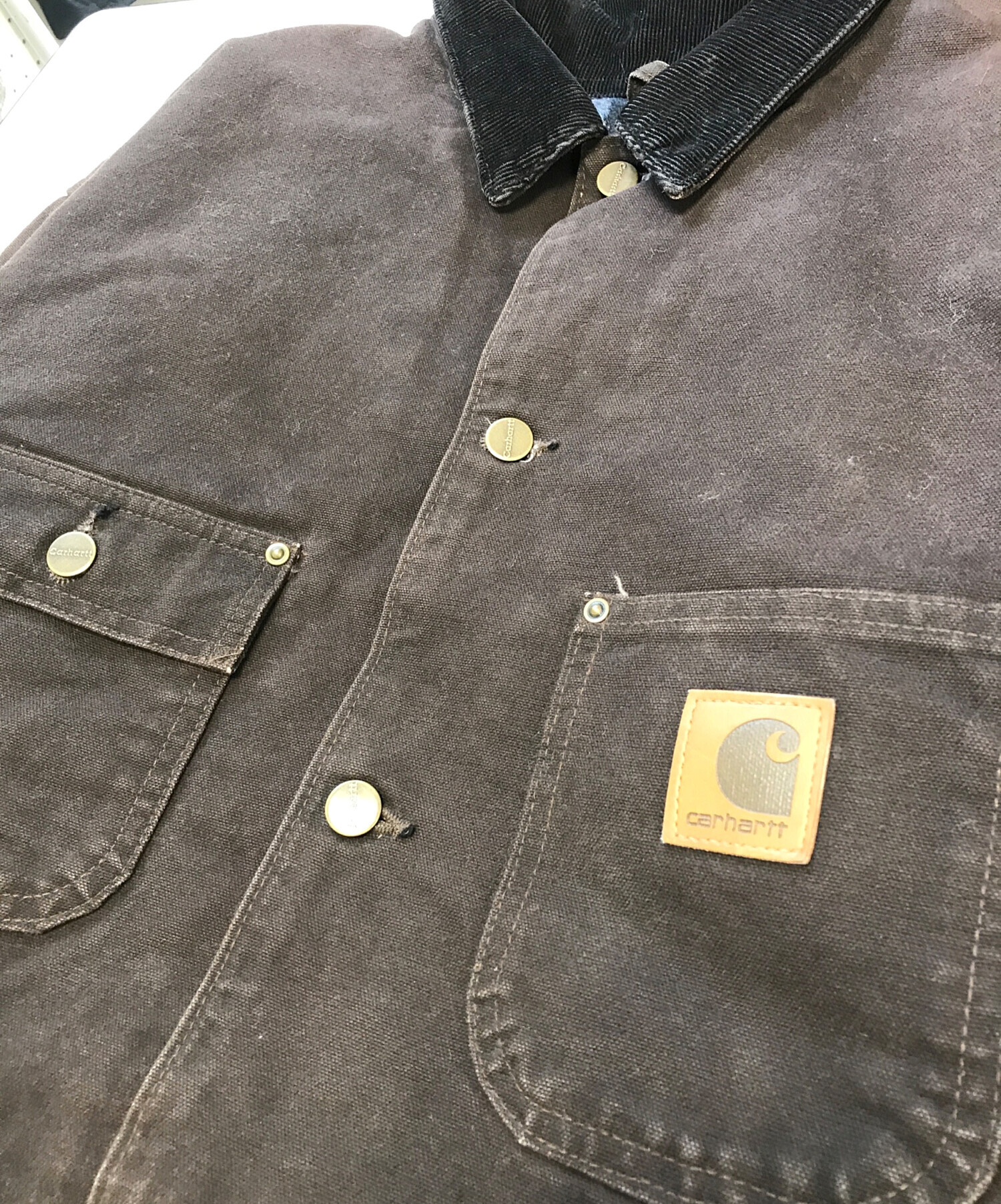 中古・古着通販】CarHartt (カーハート) チョアコート ブラウン サイズ