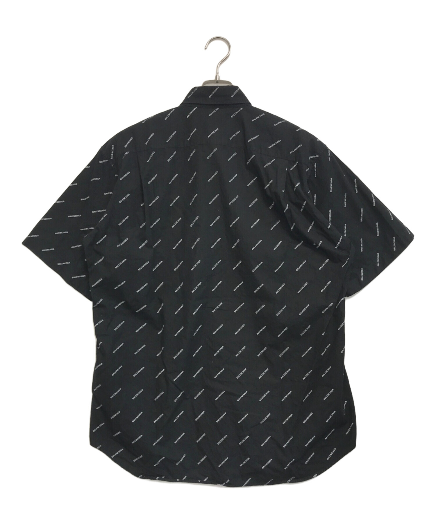 中古・古着通販】BALENCIAGA (バレンシアガ) オールオーバーロゴシャツ