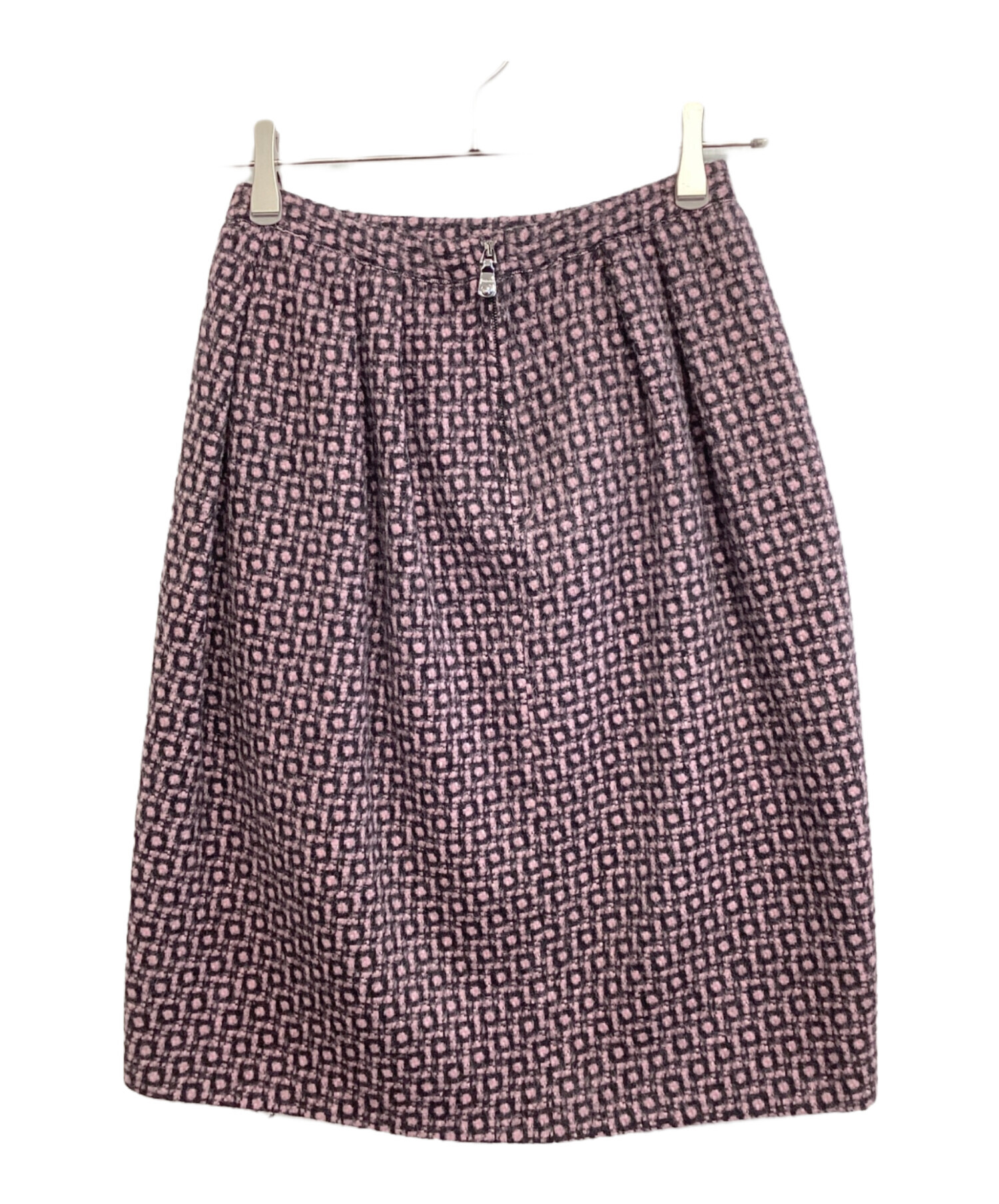 その他 miu 中古・古着通販】MIU MIU (ミュウミュウ) 総柄スカート パープル