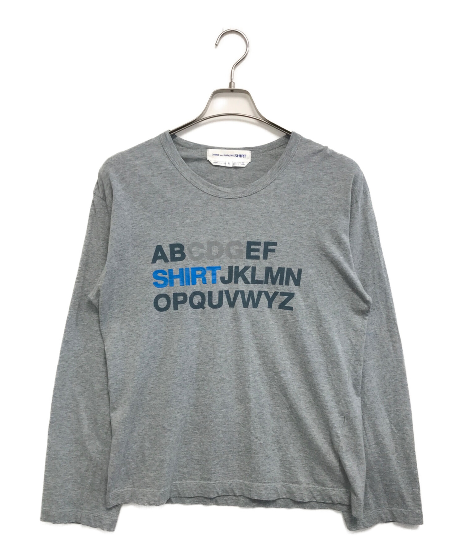 ブランド古着！80's フランス製 COMME des GARCONSカットソー 中古・古着通販】COMME des GARCONS SHIRT (コムデギャルソンシャツ
