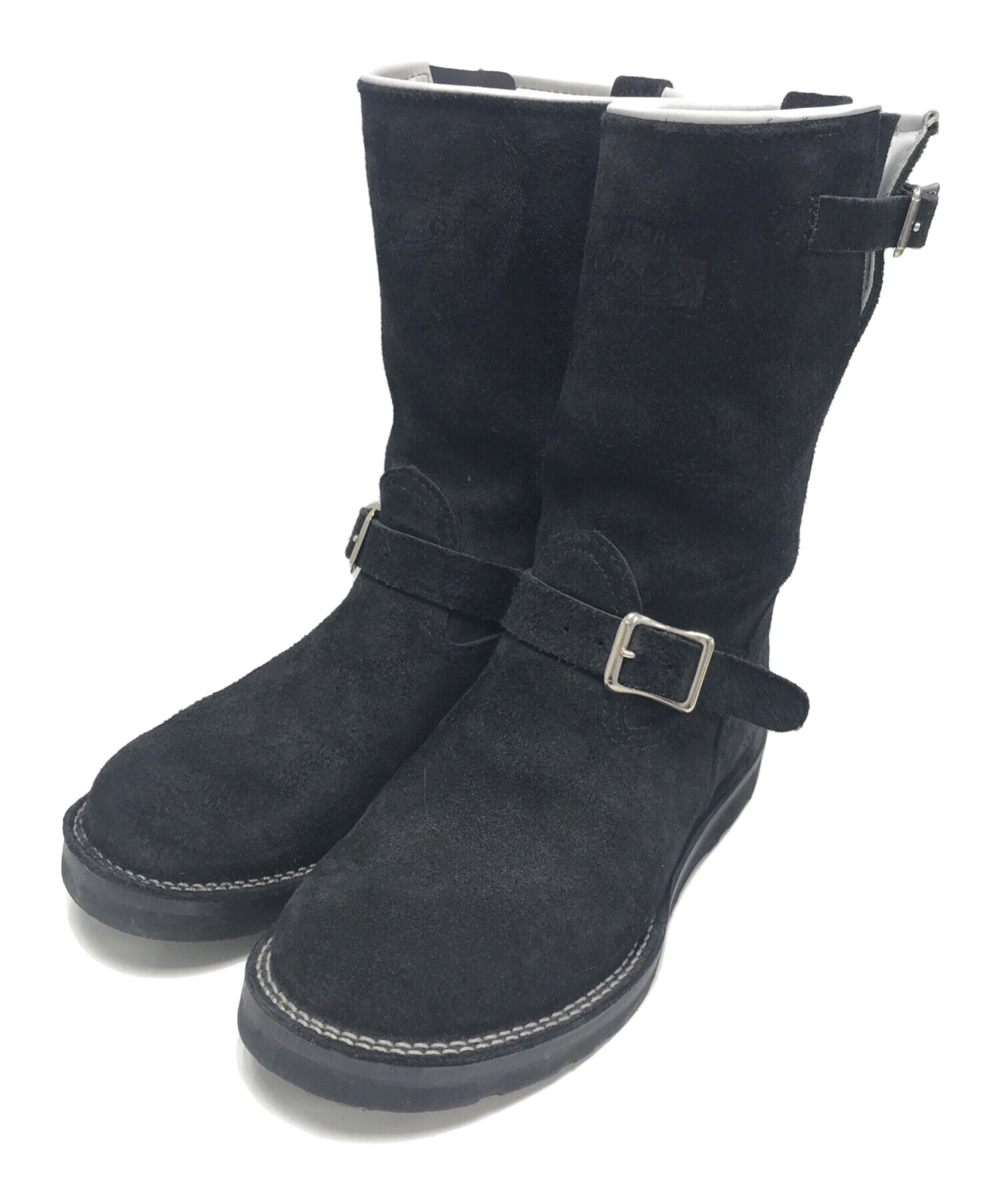 中古・古着通販】WESCO (ウェスコ) エンジニアブーツ ブラック サイズ 