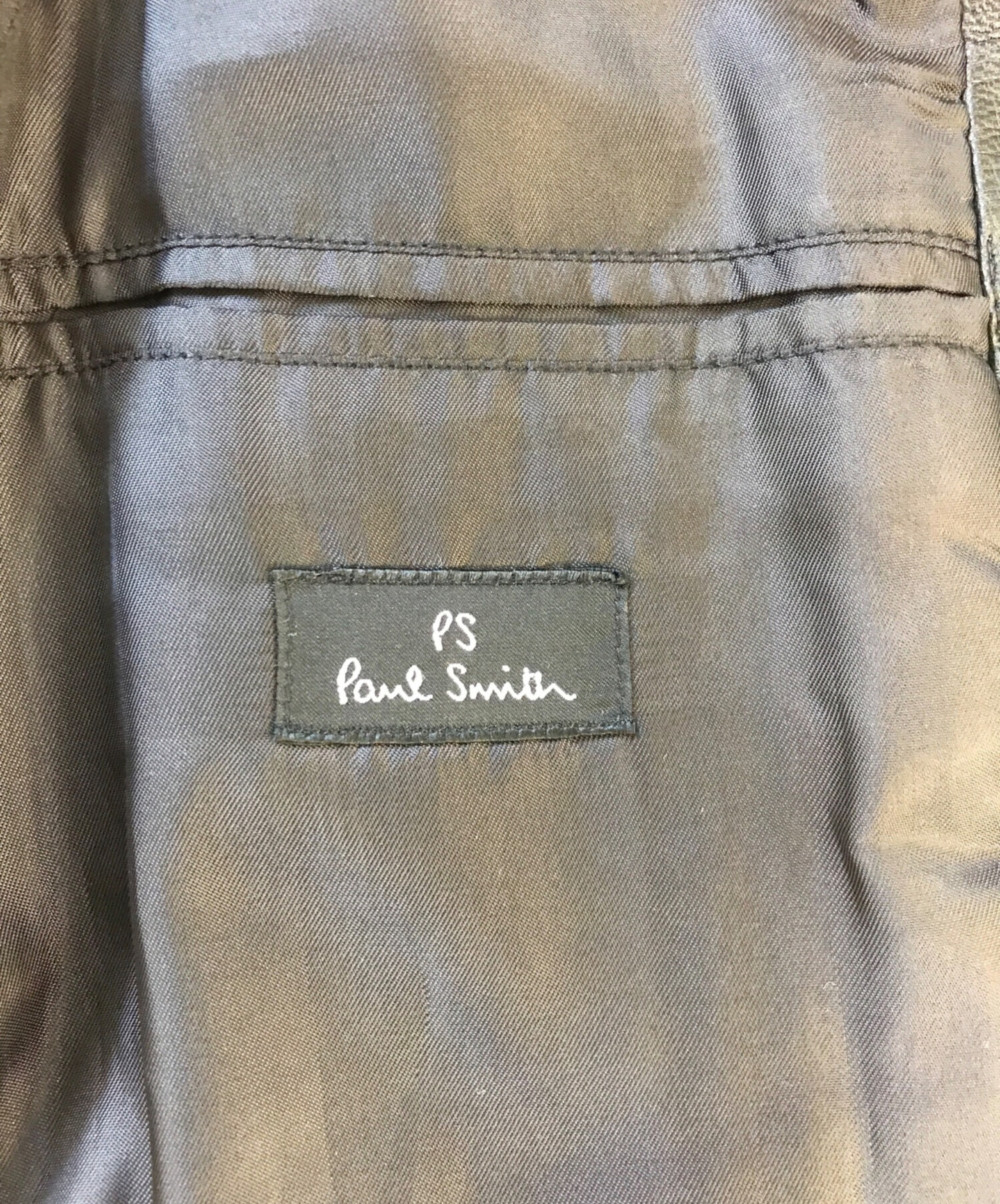 中古・古着通販】PAUL SMITH (ポールスミス) レザーテーラード