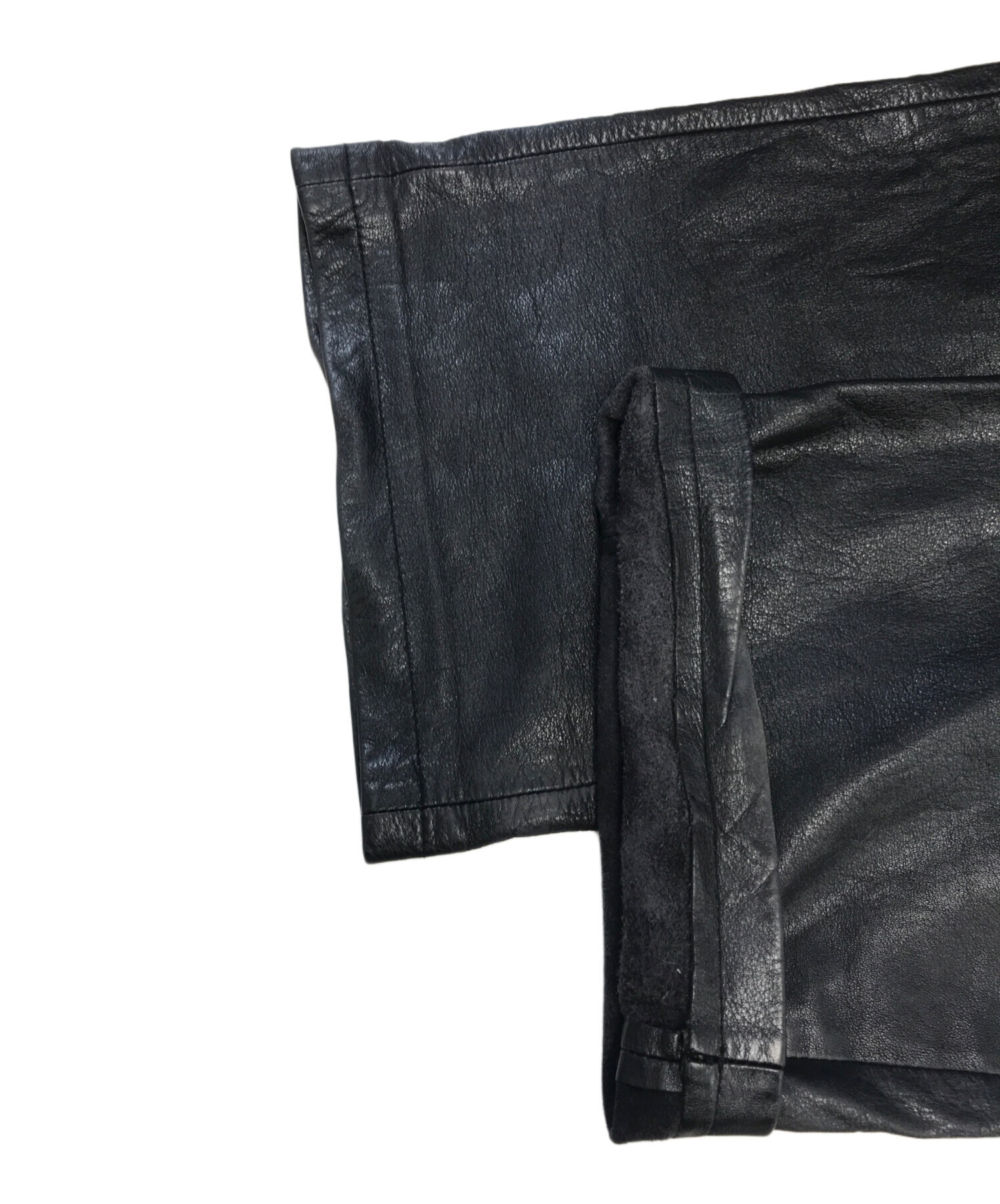 中古・古着通販】Y's for men (ワイズフォーメン) レザーパンツ