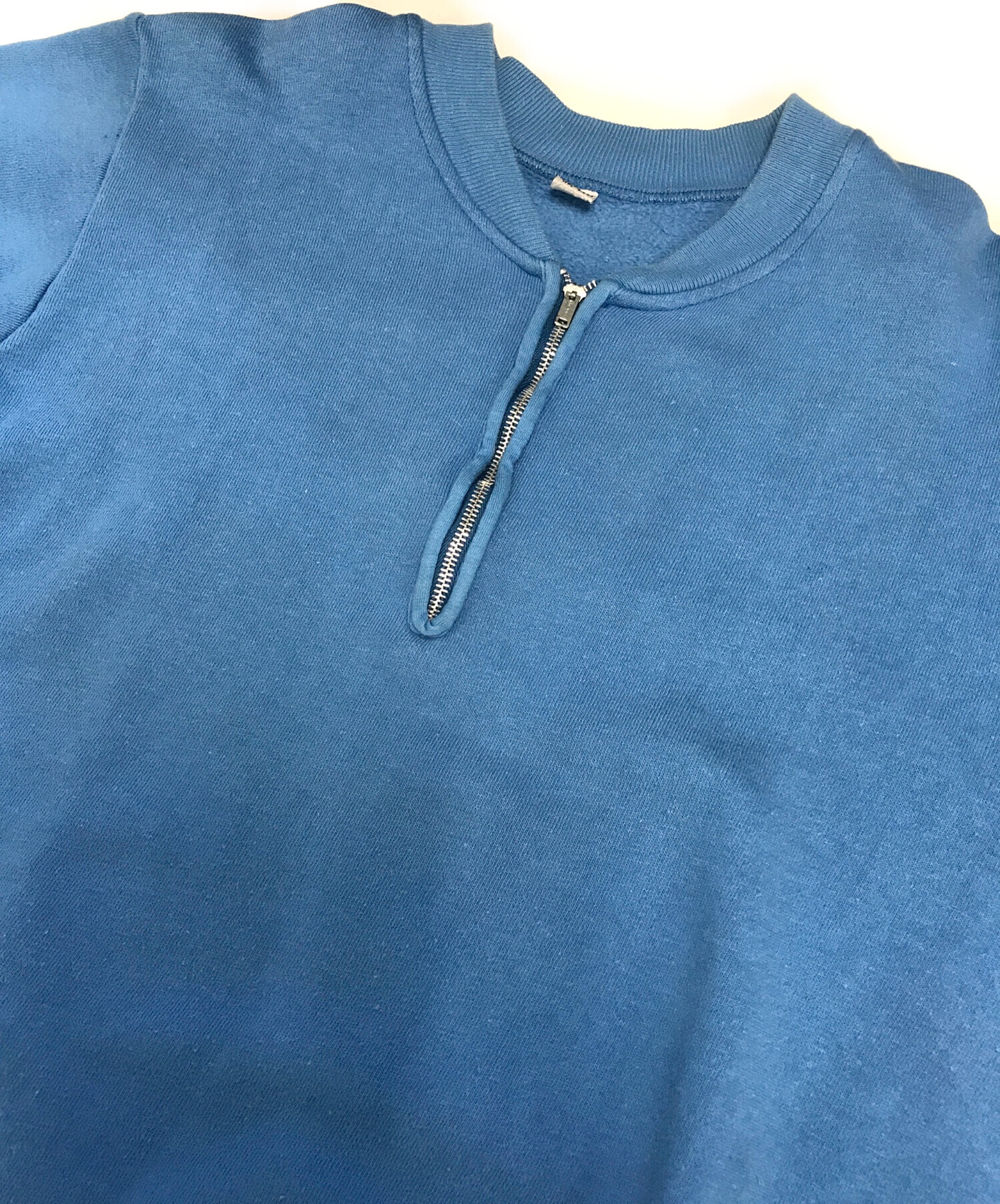 中古・古着通販】VINTAGE (ヴィンテージ) 半袖ハーフジップスウェット