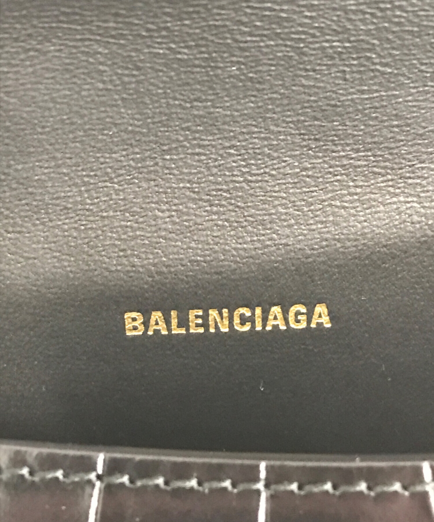 中古・古着通販】BALENCIAGA (バレンシアガ) クロコダイル型押し2WAY